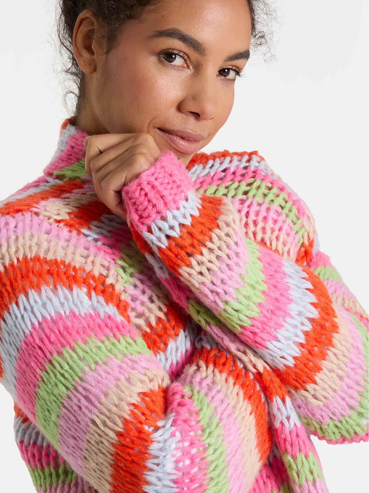 Strickjacke "KatalinaL" mit Wolle