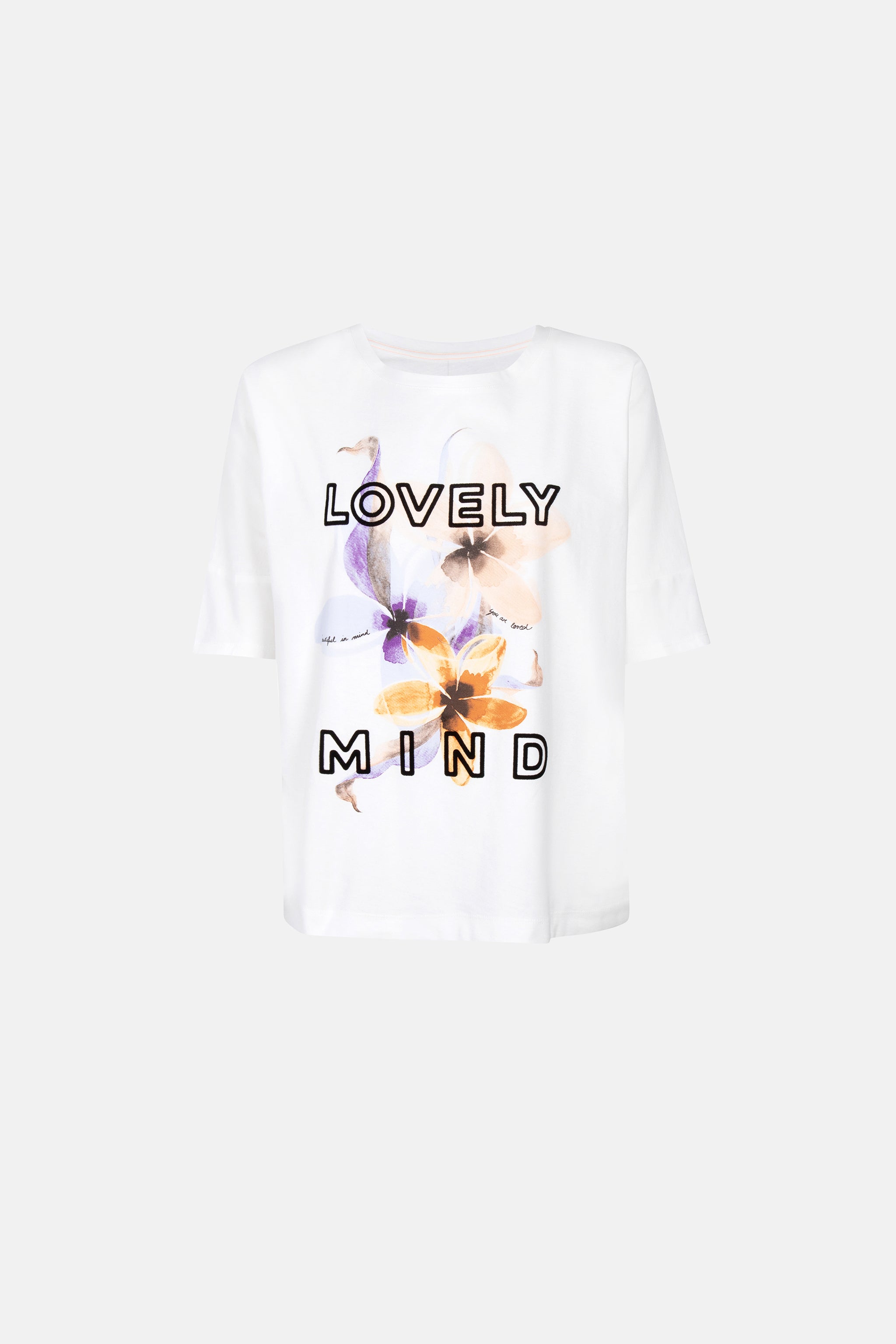 T-Shirt "DacinaL" aus Baumwolle