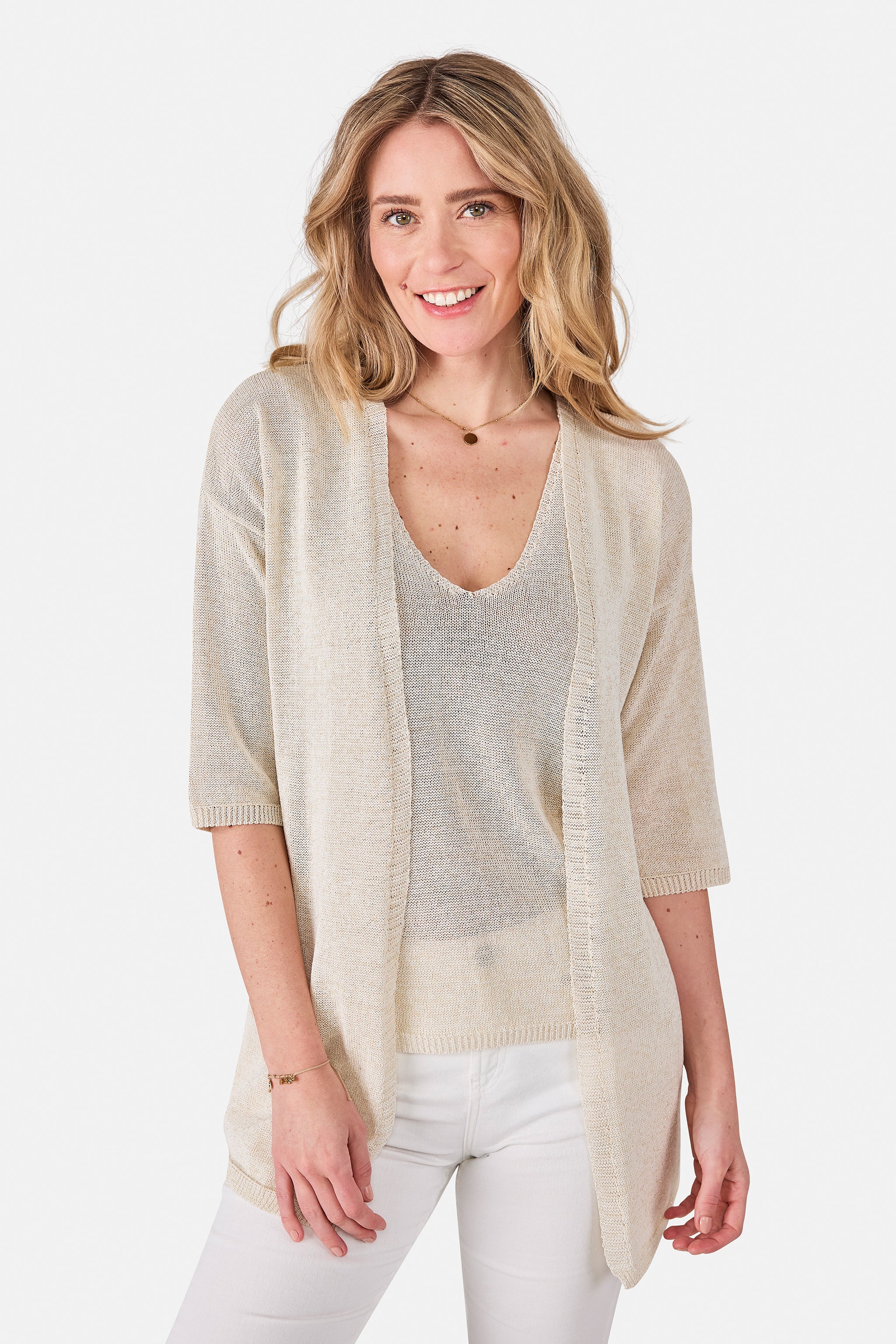 Jacke "LarenaL" aus Baumwollmix