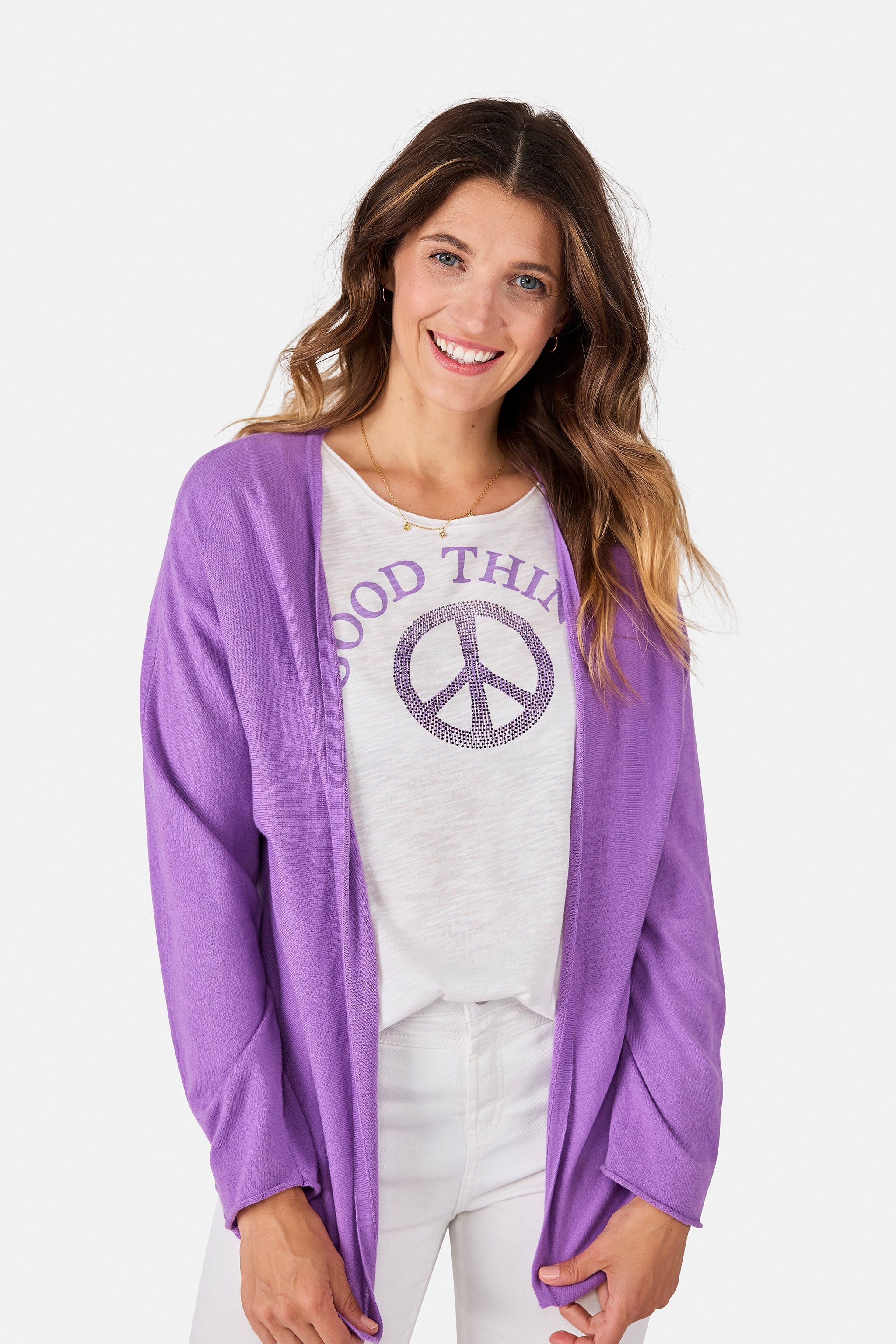 Strickjacke "LimaL" mit Kaschmir