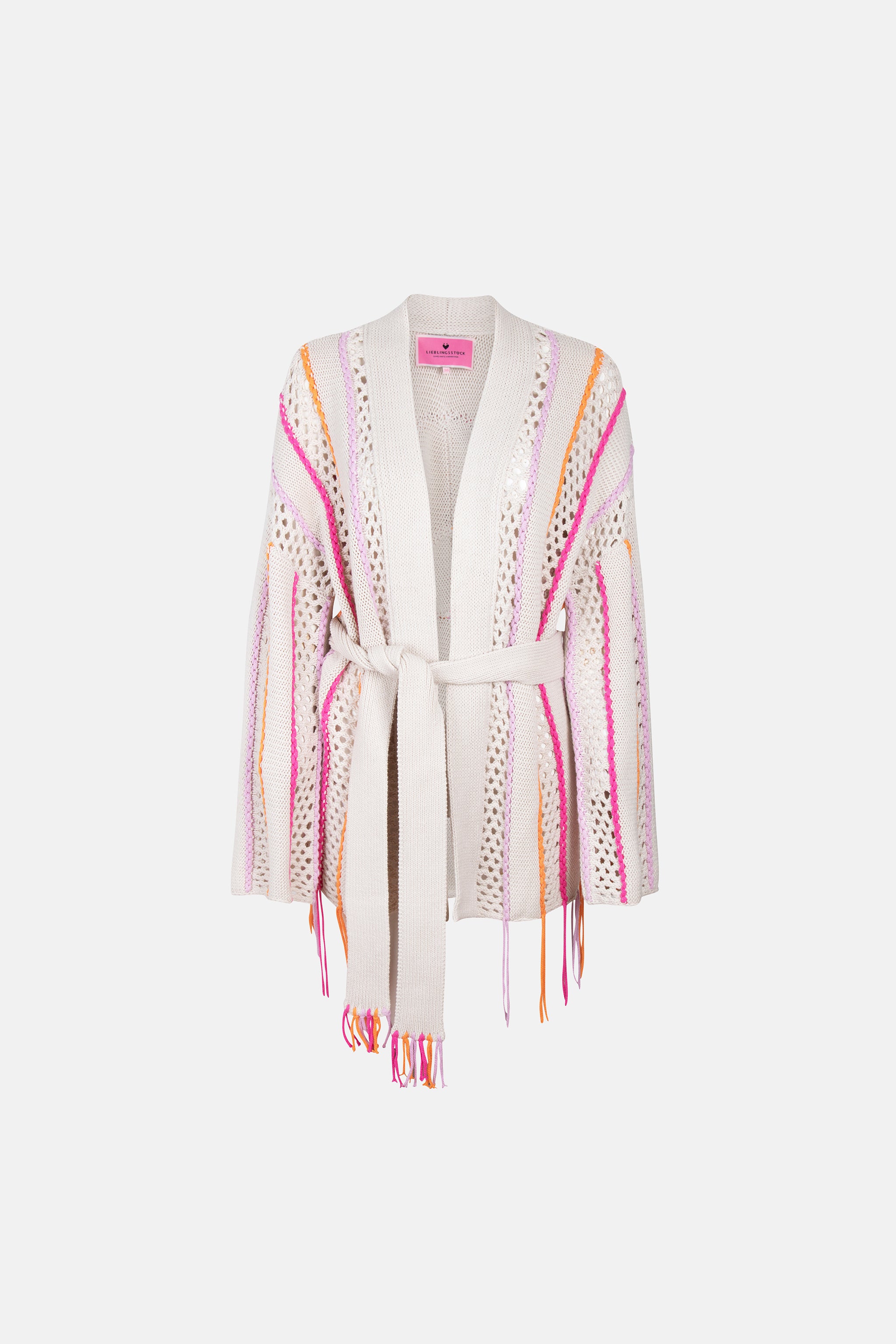 Strickjacke "LaeliaL" aus Baumwollmix