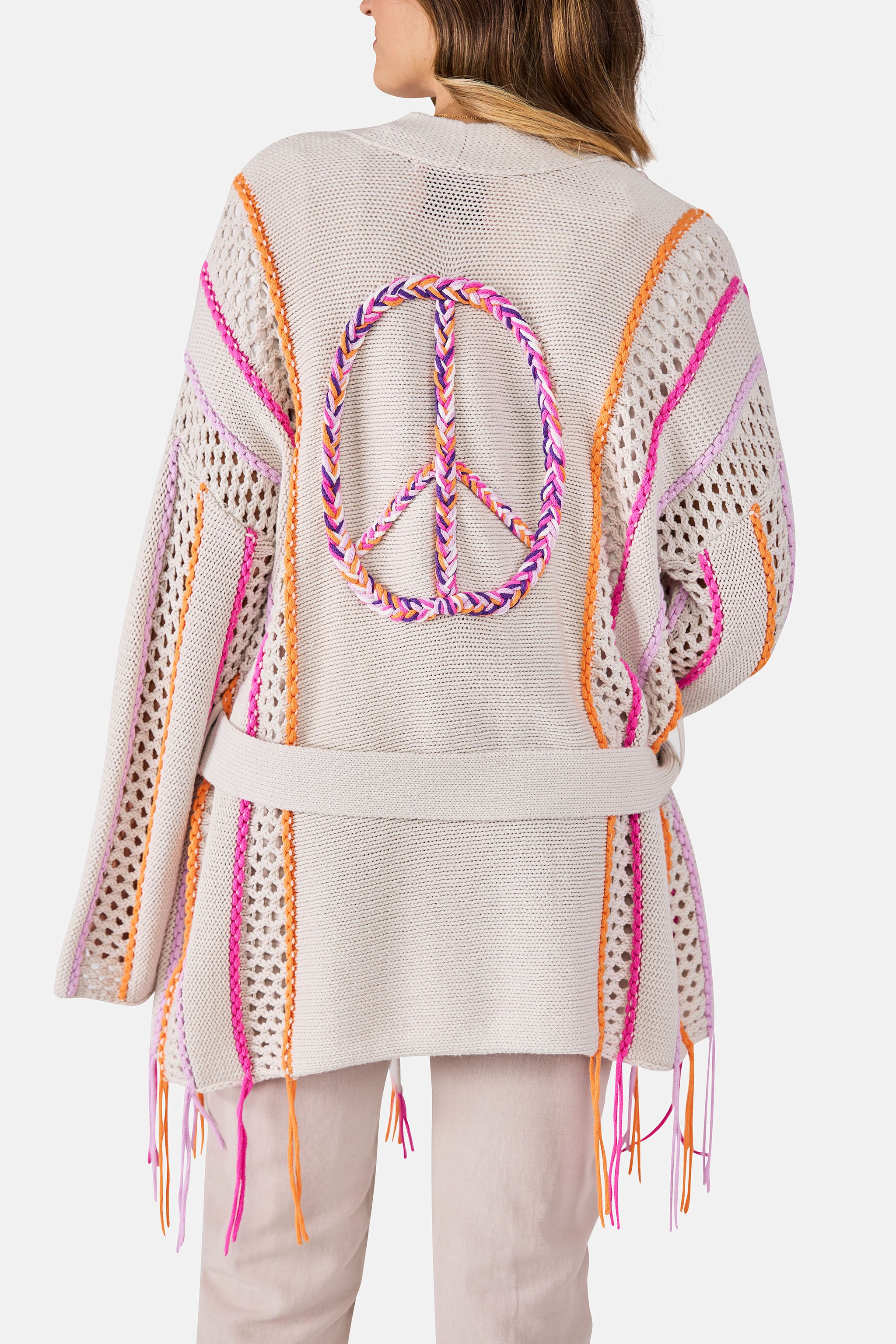 Strickjacke "LaeliaL" aus Baumwollmix