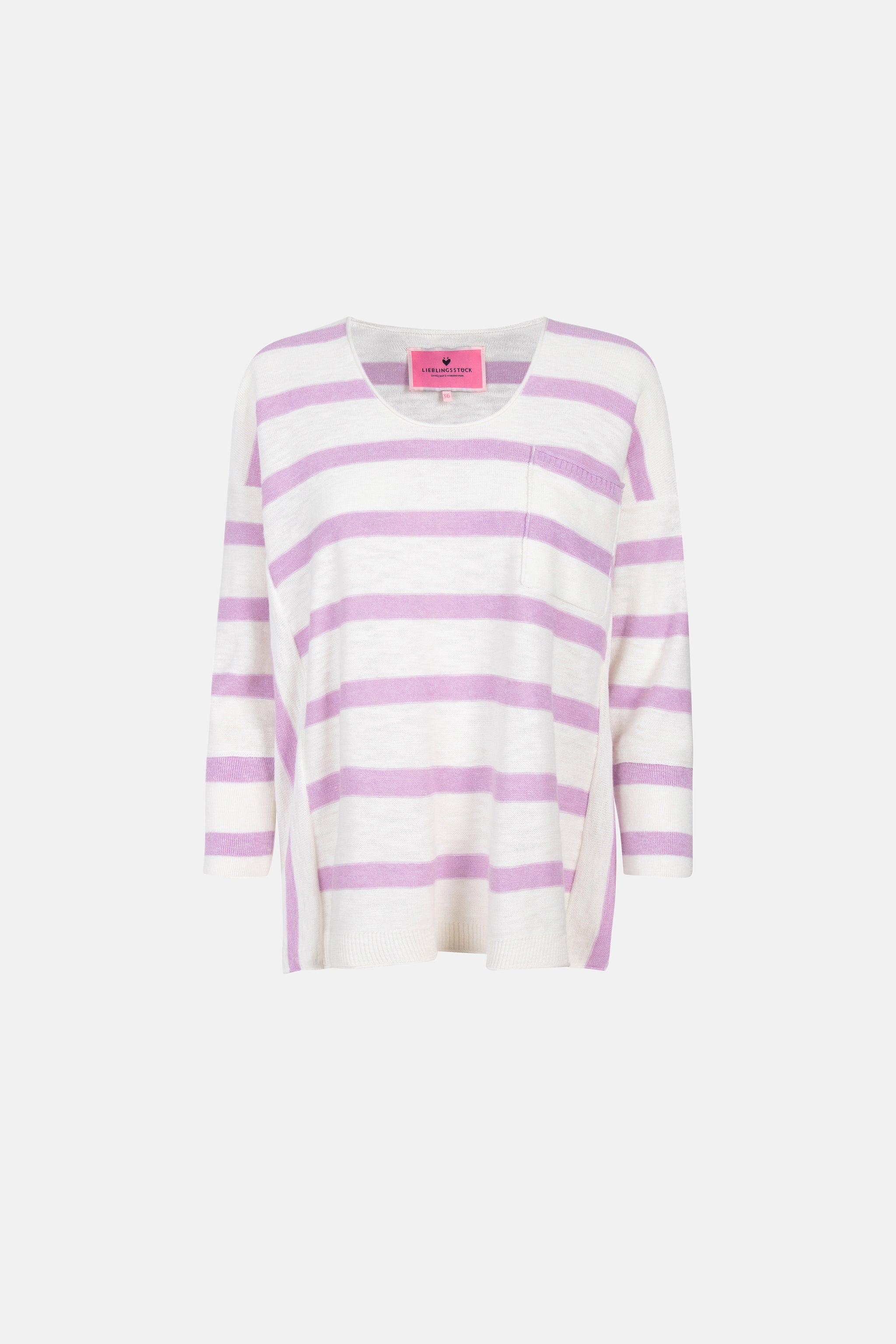 Pullover "TahiaL" mit Leinen