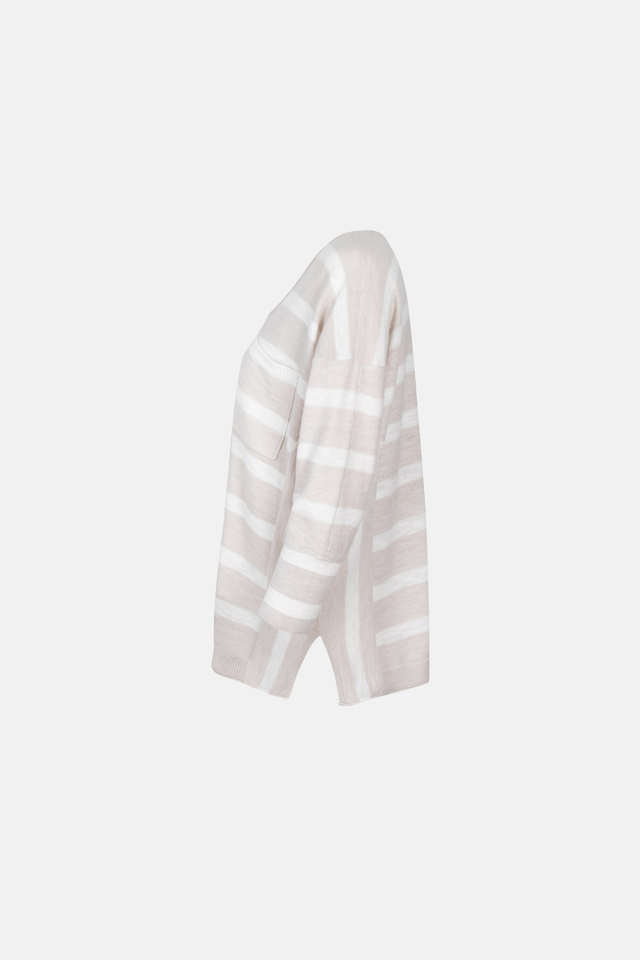 Pullover "TahiaL" mit Leinen