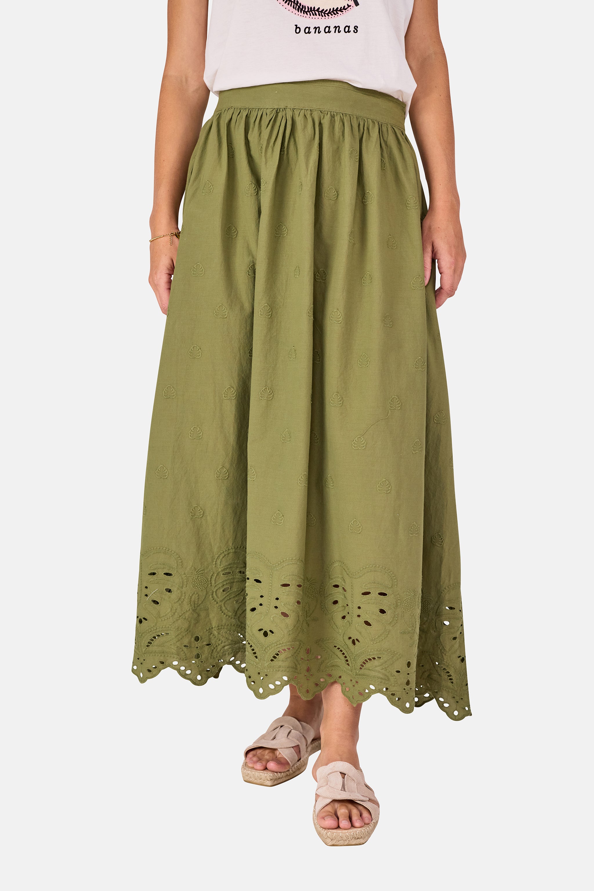 Rock "ElaysaL" aus Baumwolle