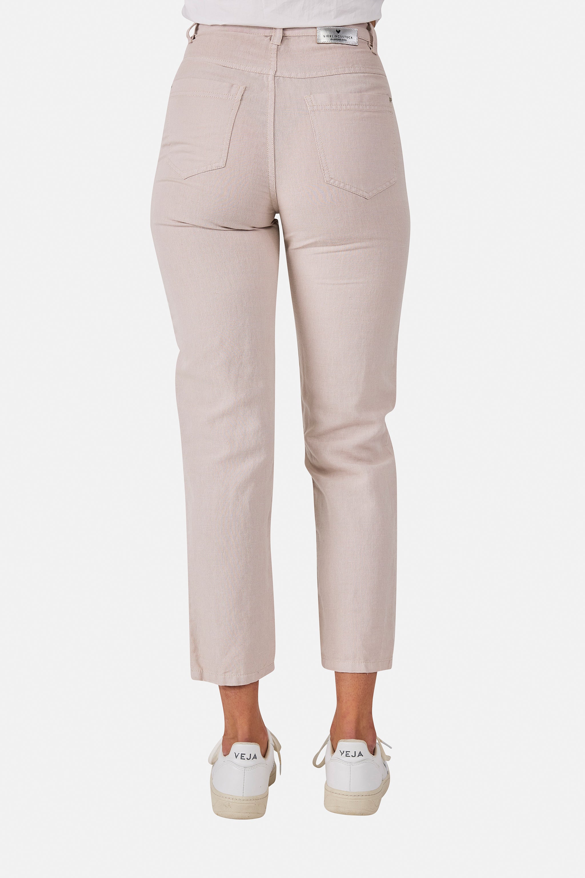 Chino "HoneyHoneyH" aus Leinenmix