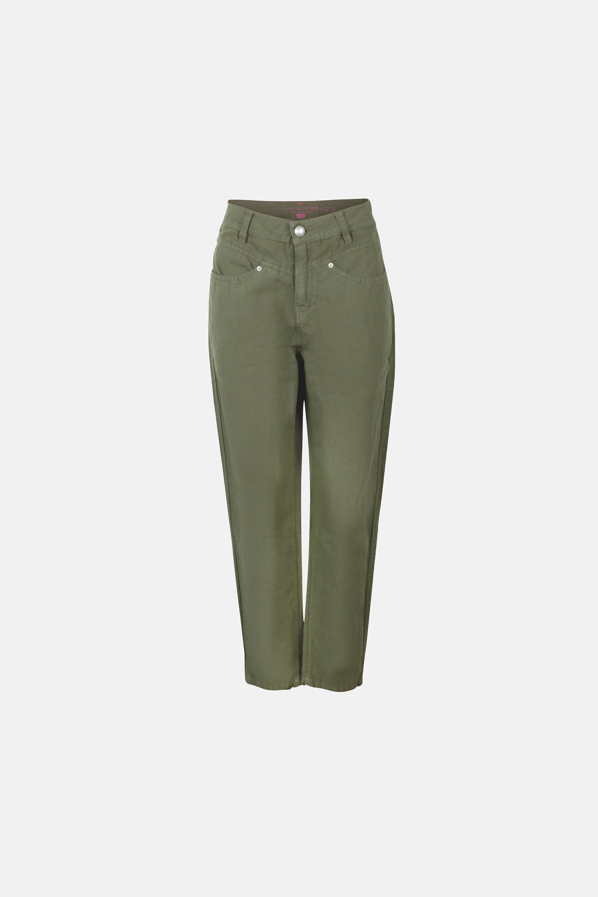 Chino "HoneyHoneyH" aus Leinenmix