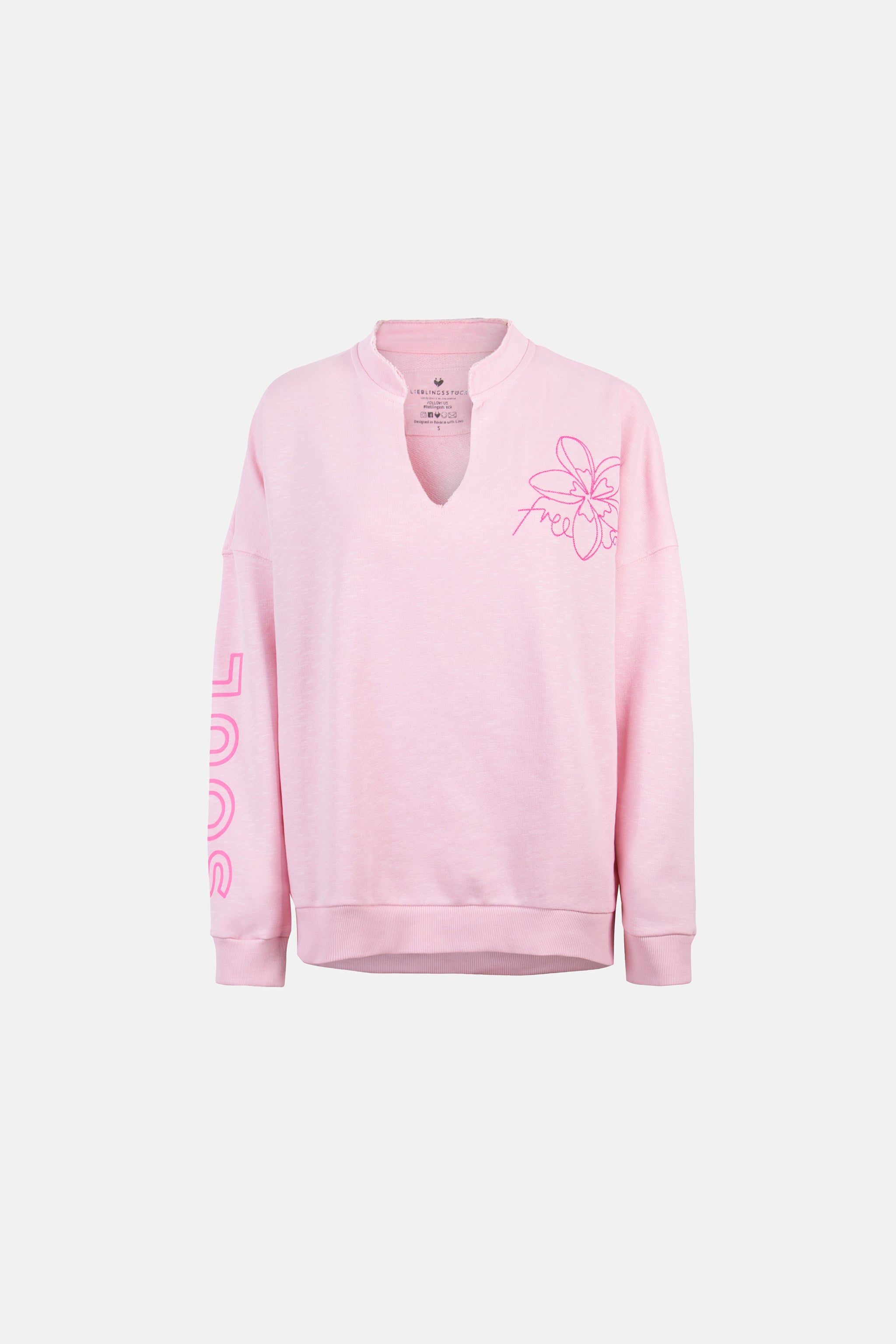 Sweatshirt "CelinL" aus Baumwolle