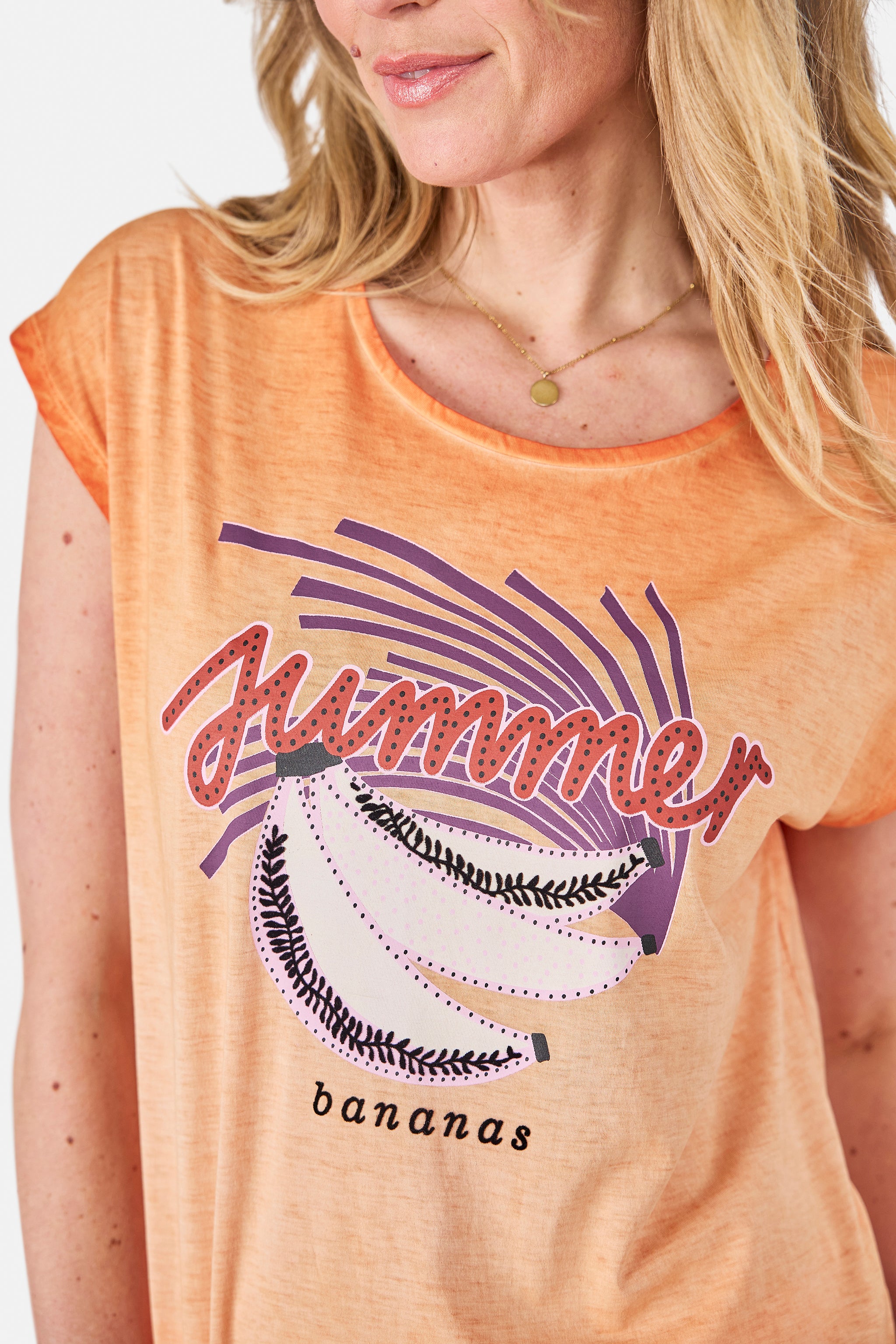 T-Shirt "CathalinL" aus Baumwolle