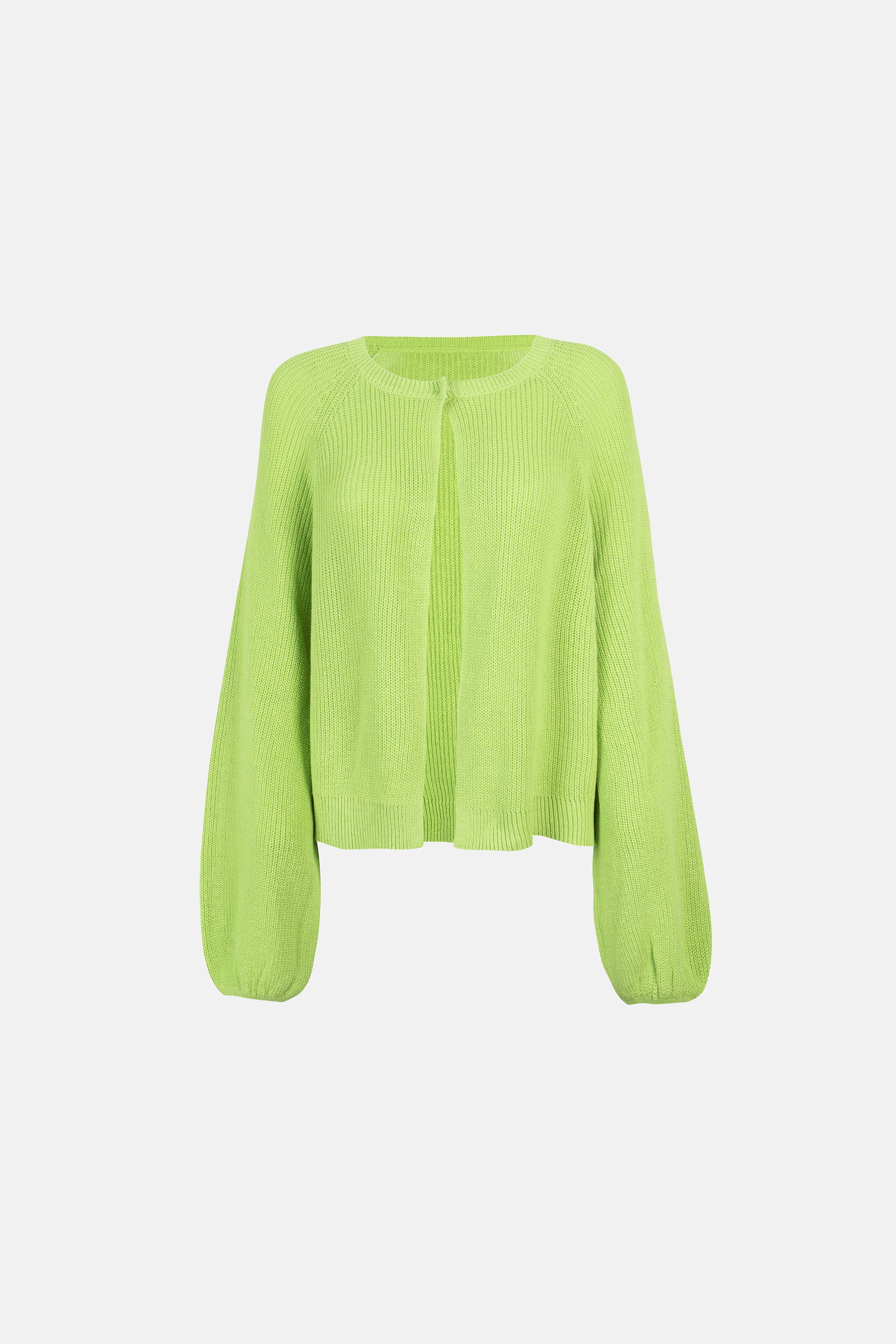 Strickjacke "LayaL" mit Leinen