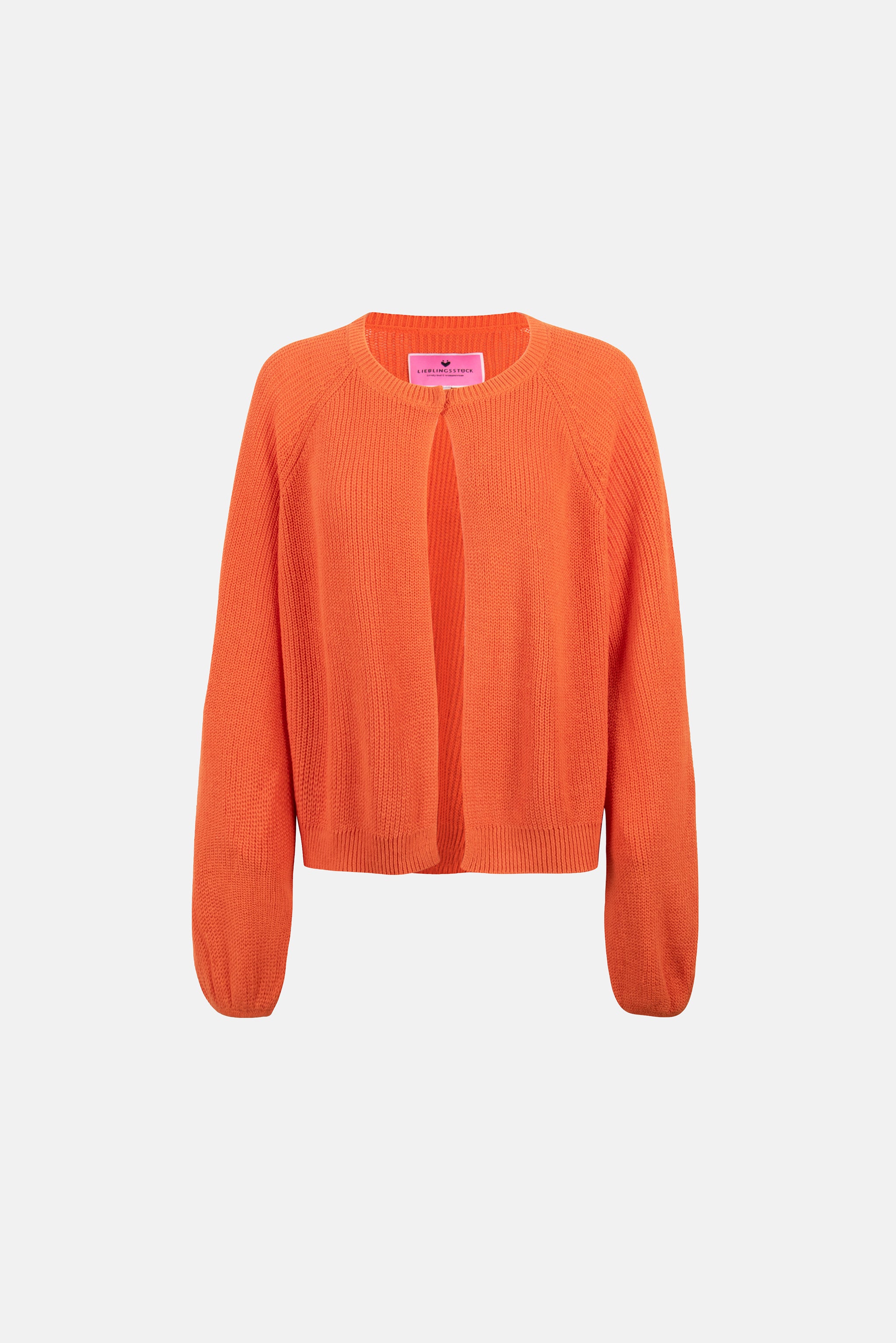 Strickjacke "LayaL" mit Leinen