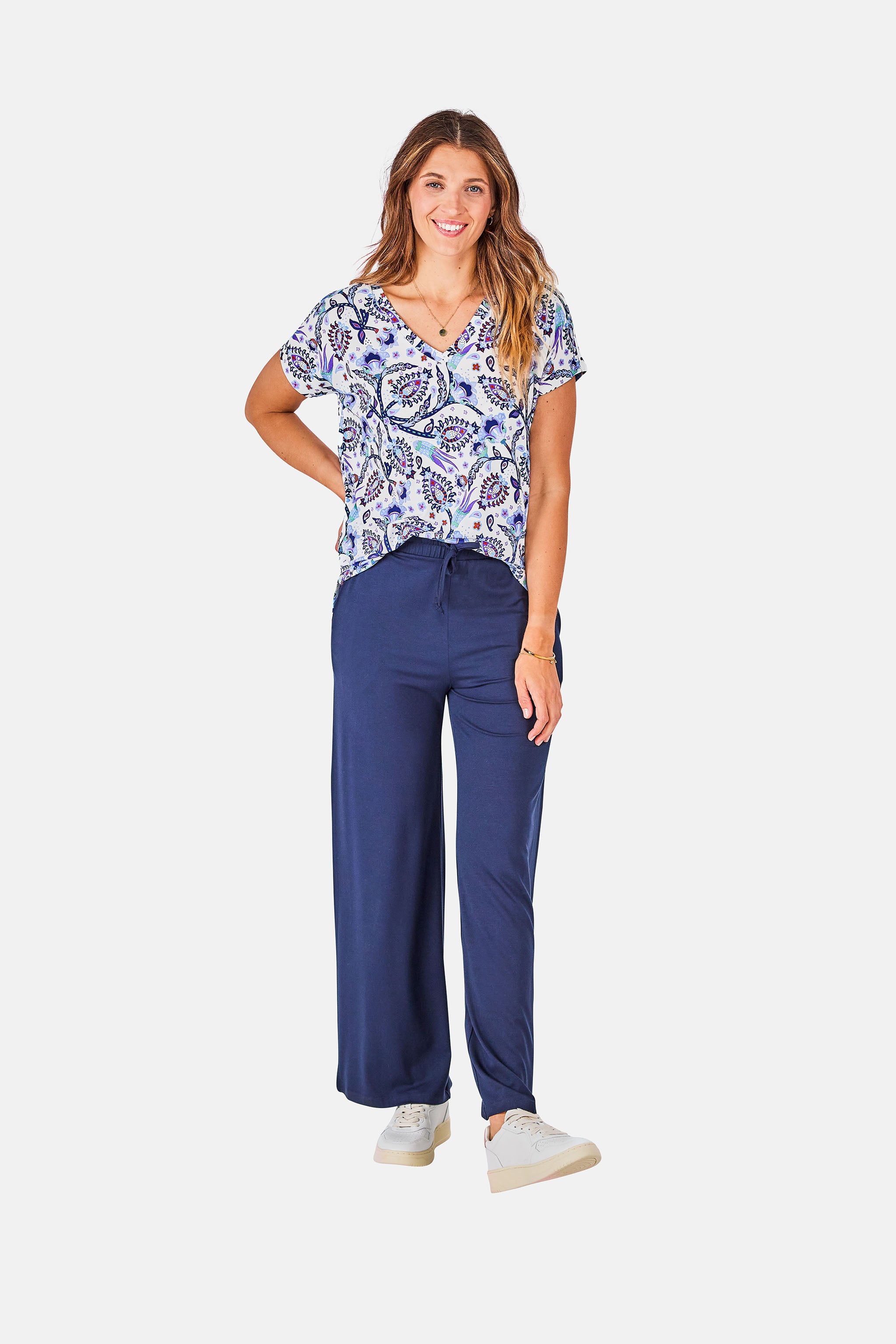 Hose "LS-017" aus Viskosemix