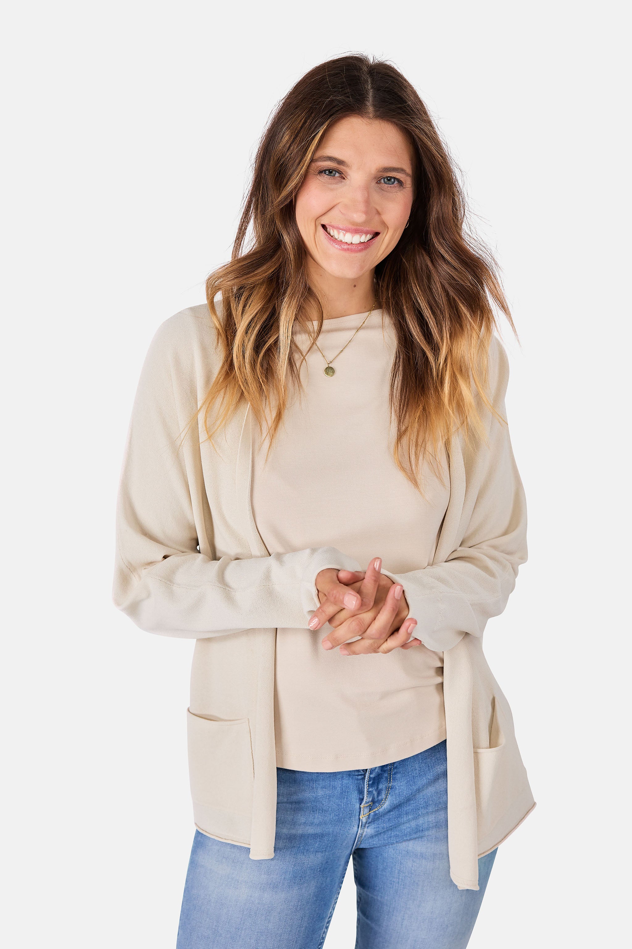 Strickjacke "LimaL" aus Viskosemix