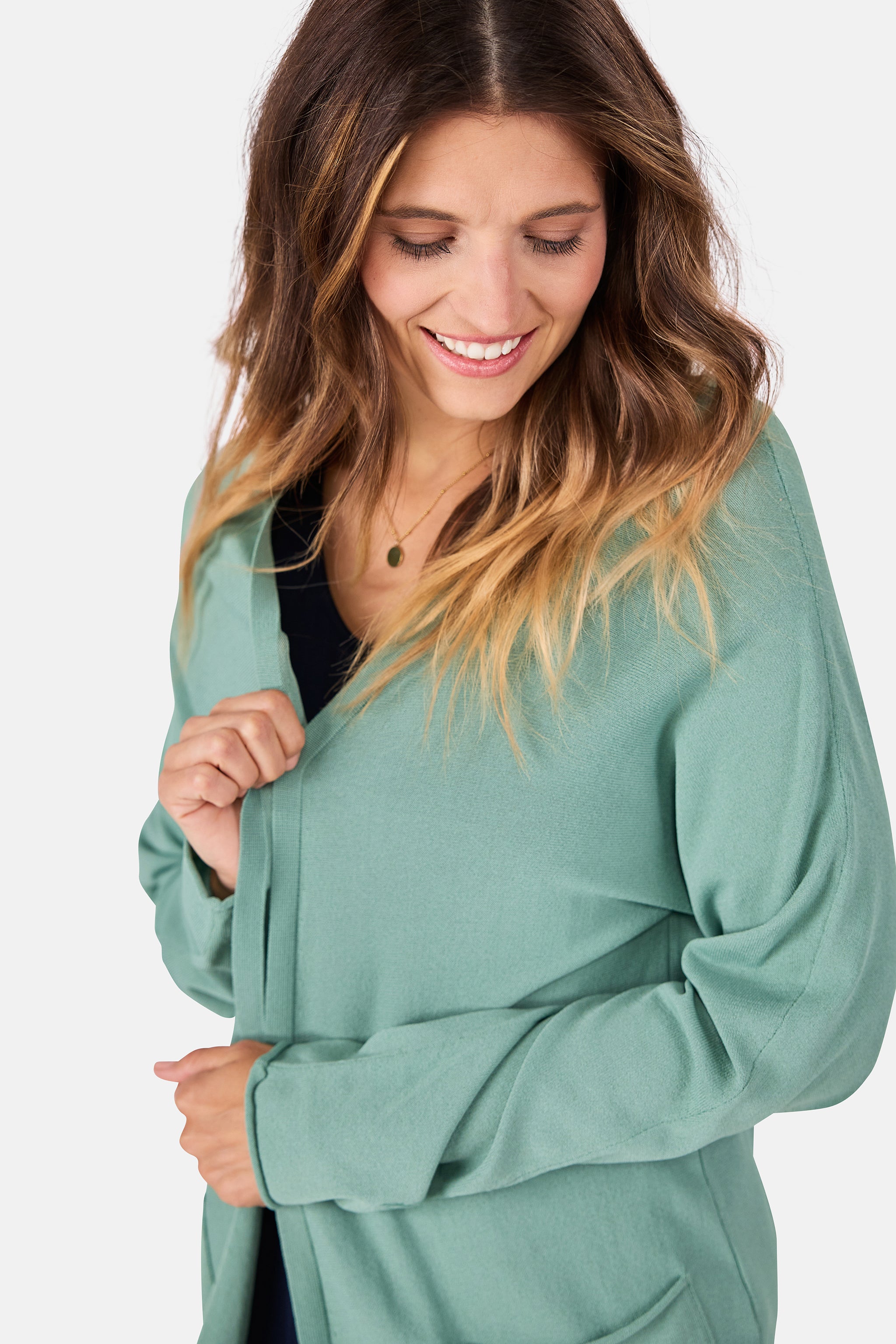 Strickjacke "LimaL" aus Viskosemix