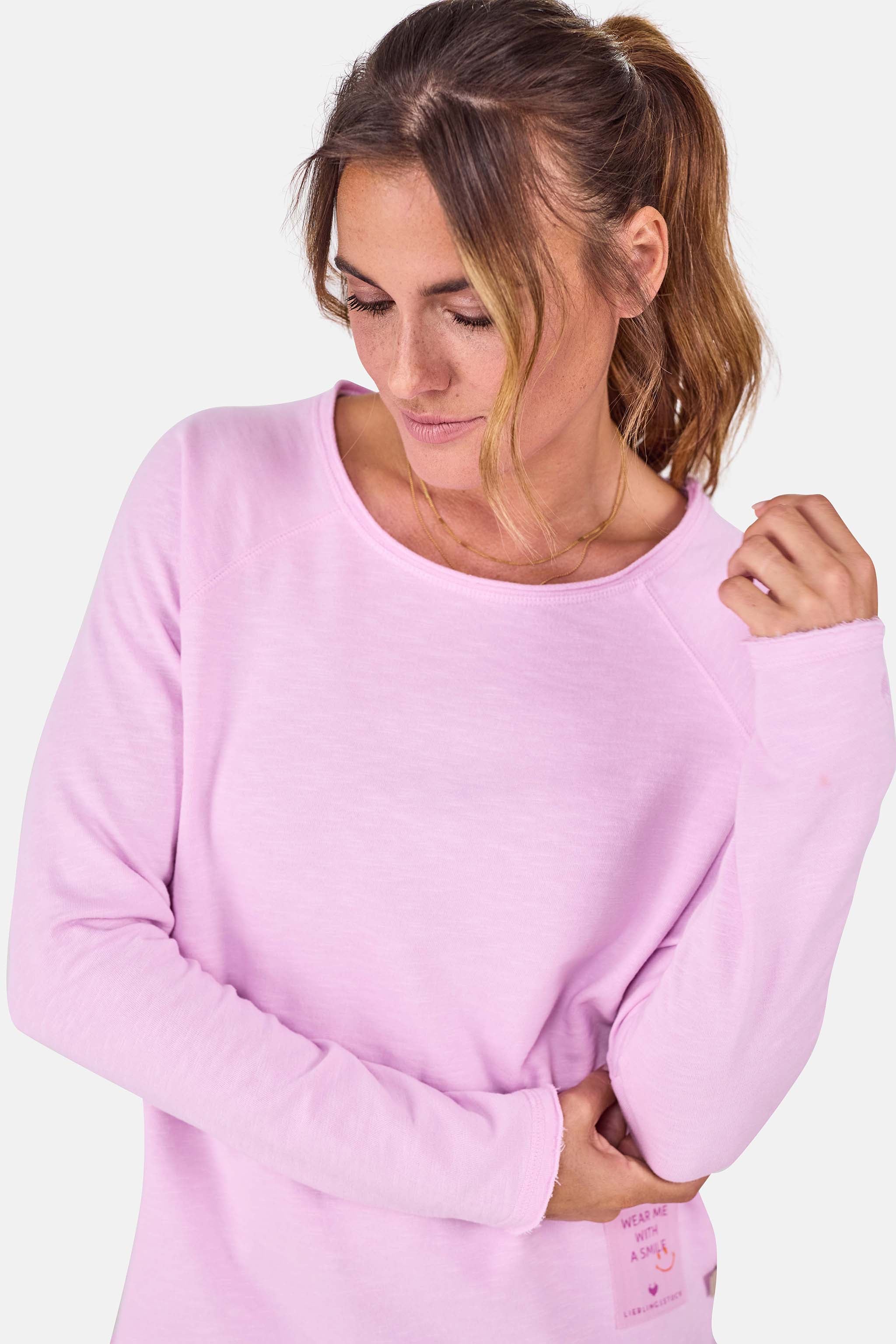 Sweatshirt "CathrinaEP" aus Baumwolle