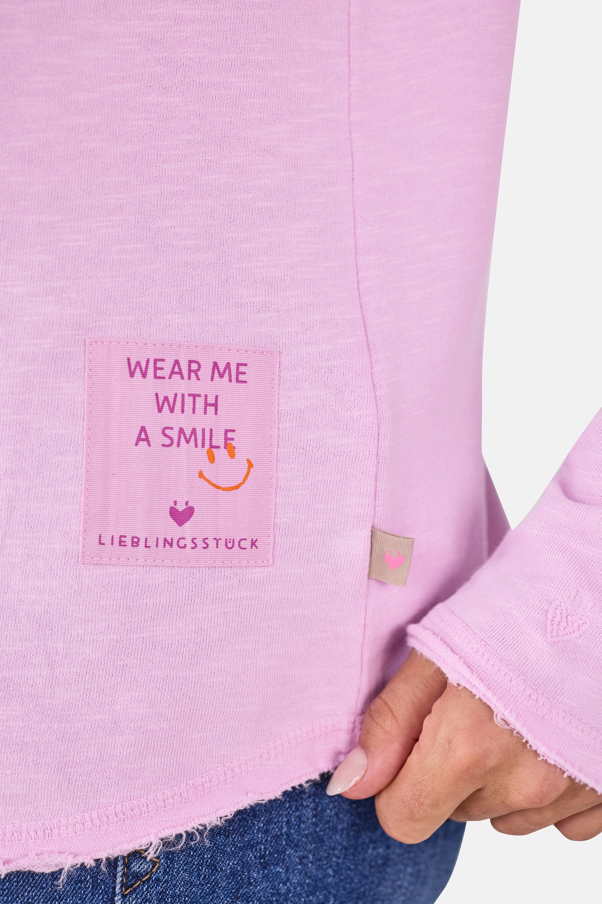 Sweatshirt "CathrinaEP" aus Baumwolle
