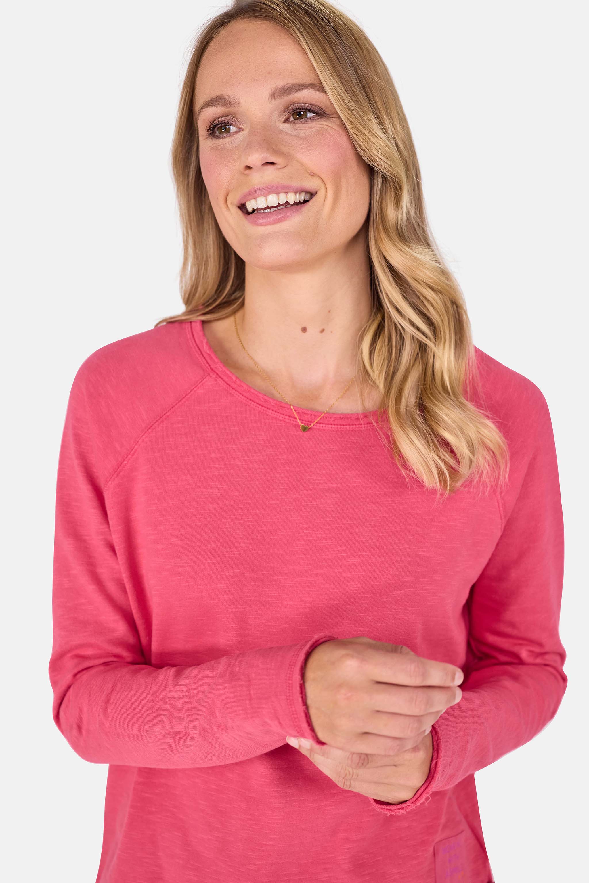 Sweatshirt "CathrinaEP" aus Baumwolle