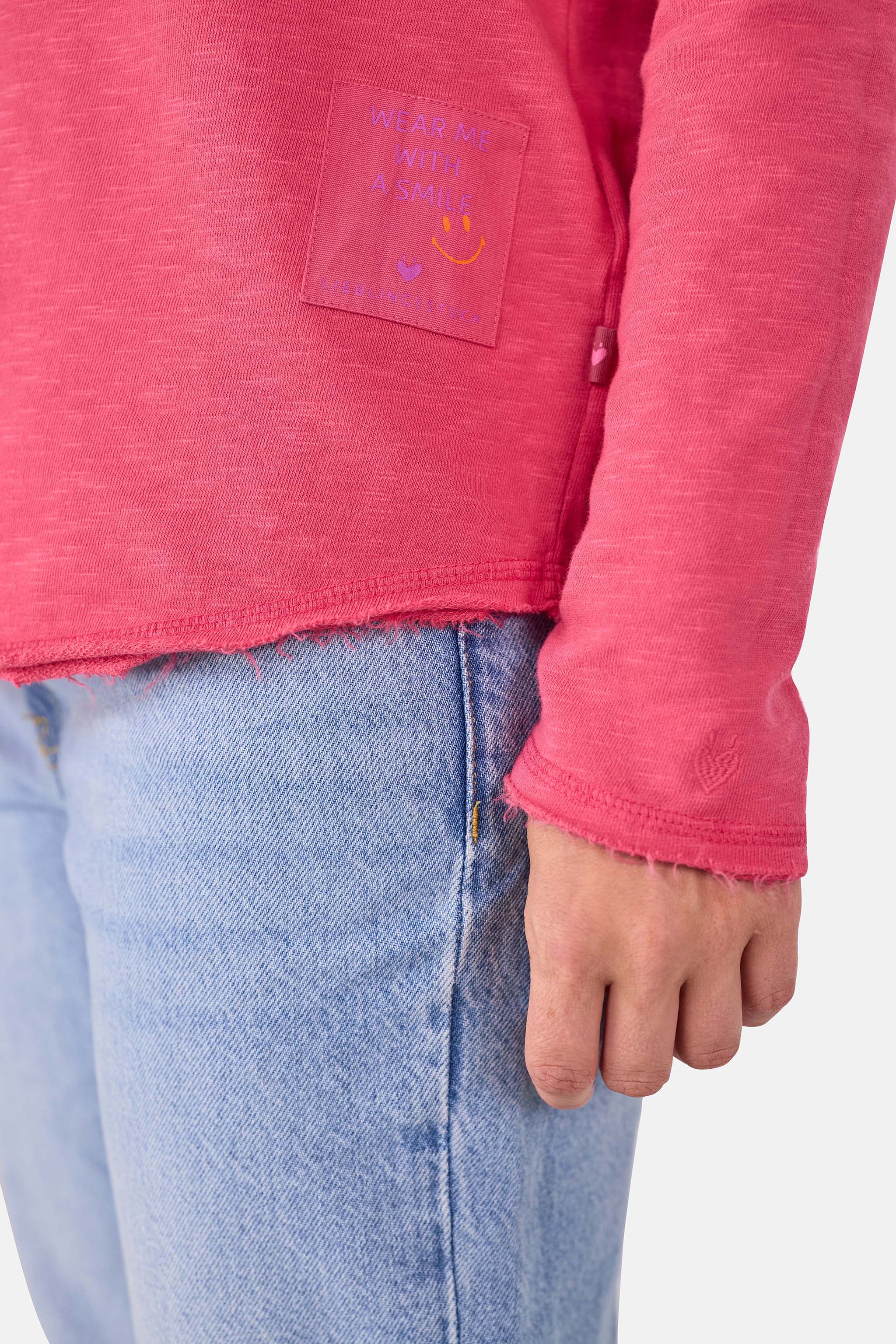 Sweatshirt "CathrinaEP" aus Baumwolle