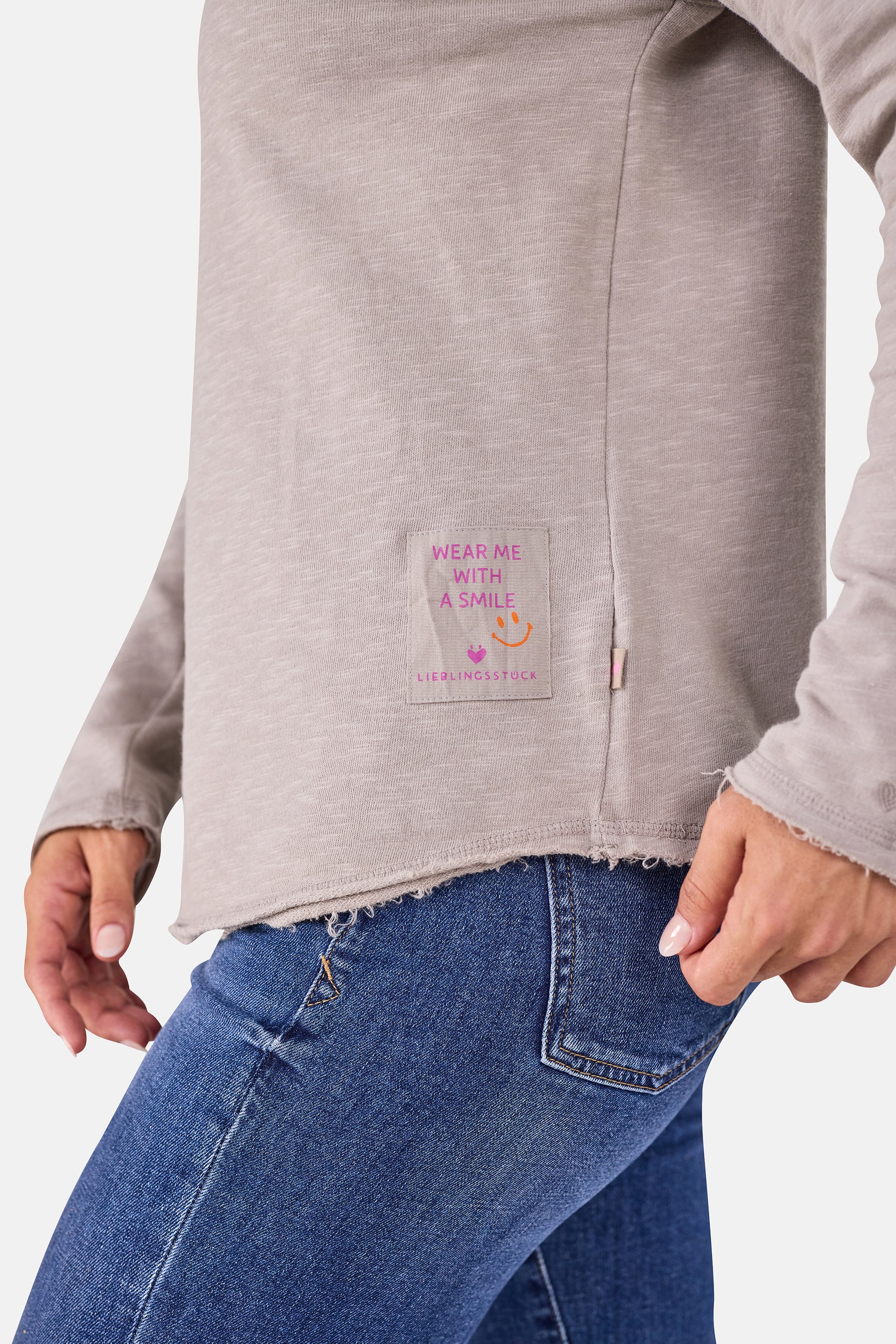 Sweatshirt "CathrinaEP" aus Baumwolle