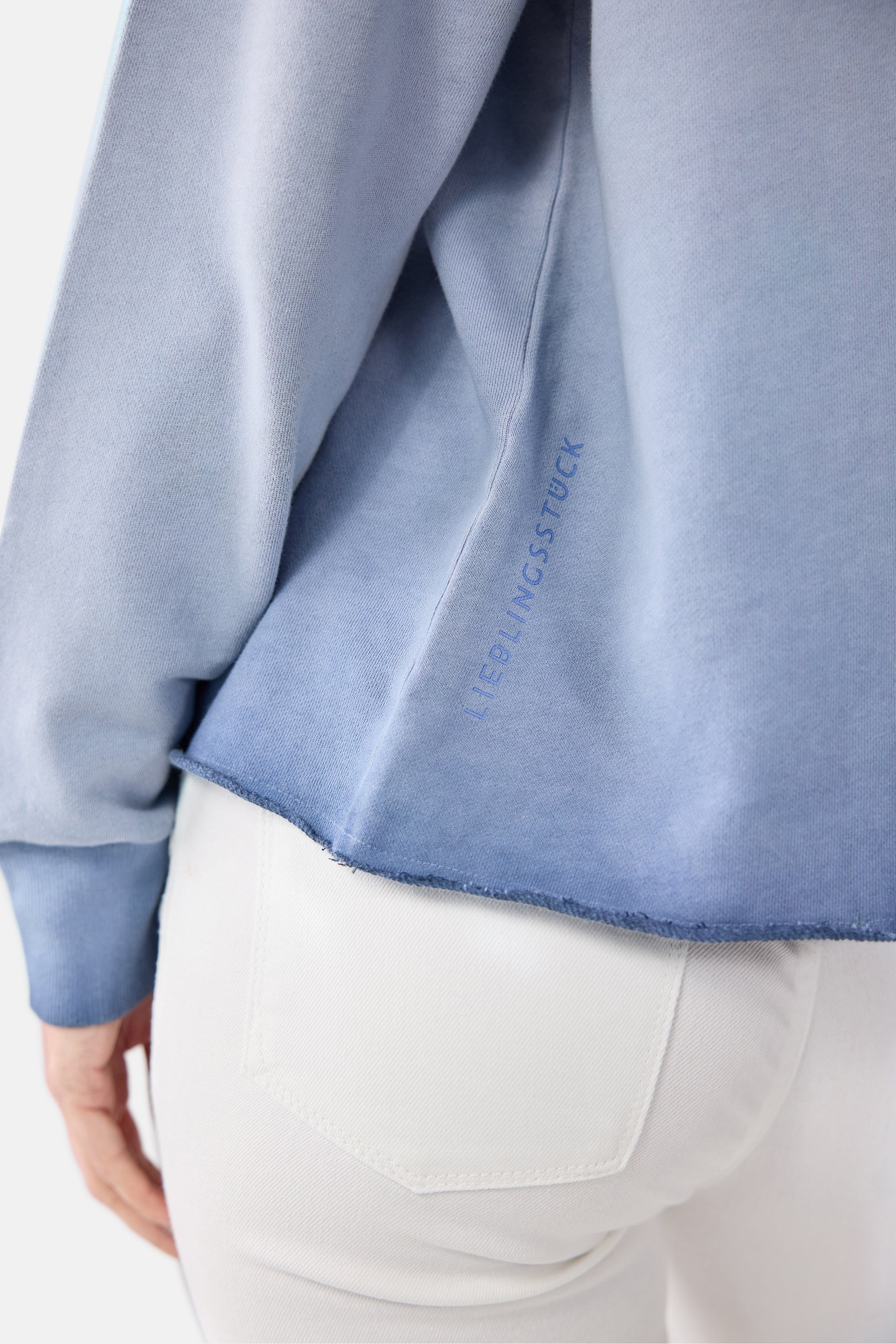 Sweatshirt "CyreneL" aus Baumwolle