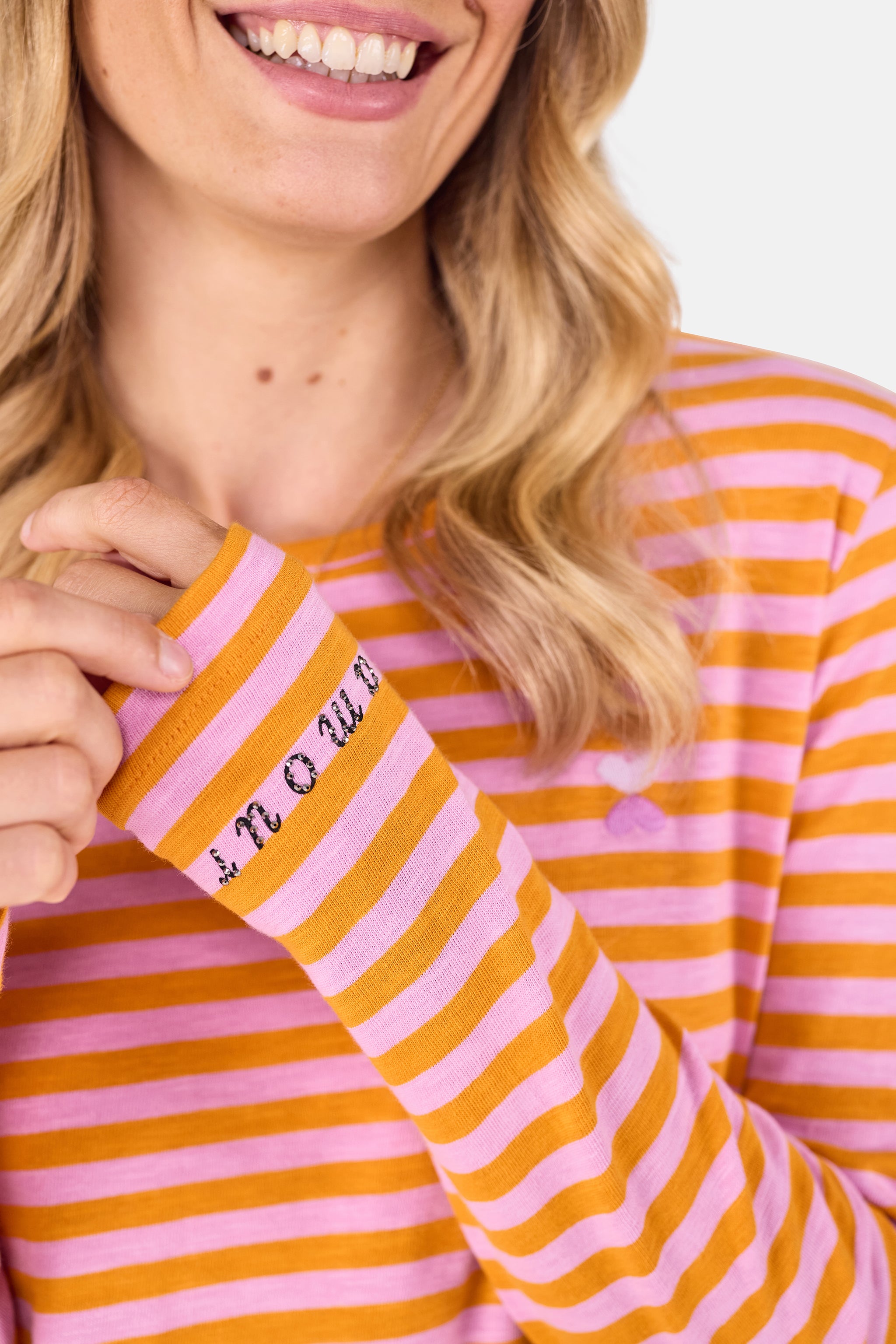 Sweatshirt "CalistaL" aus Baumwolle