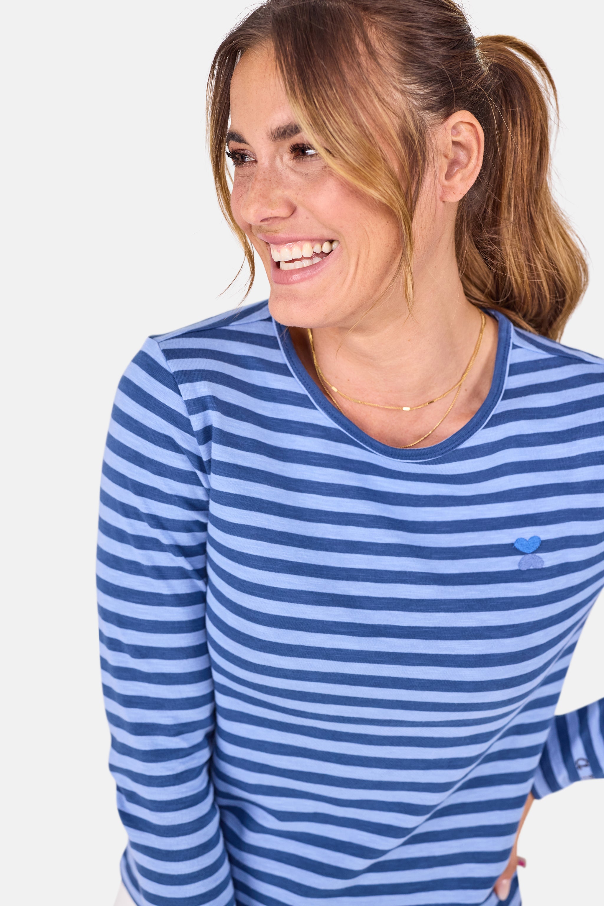 Sweatshirt "CalistaL" aus Baumwolle