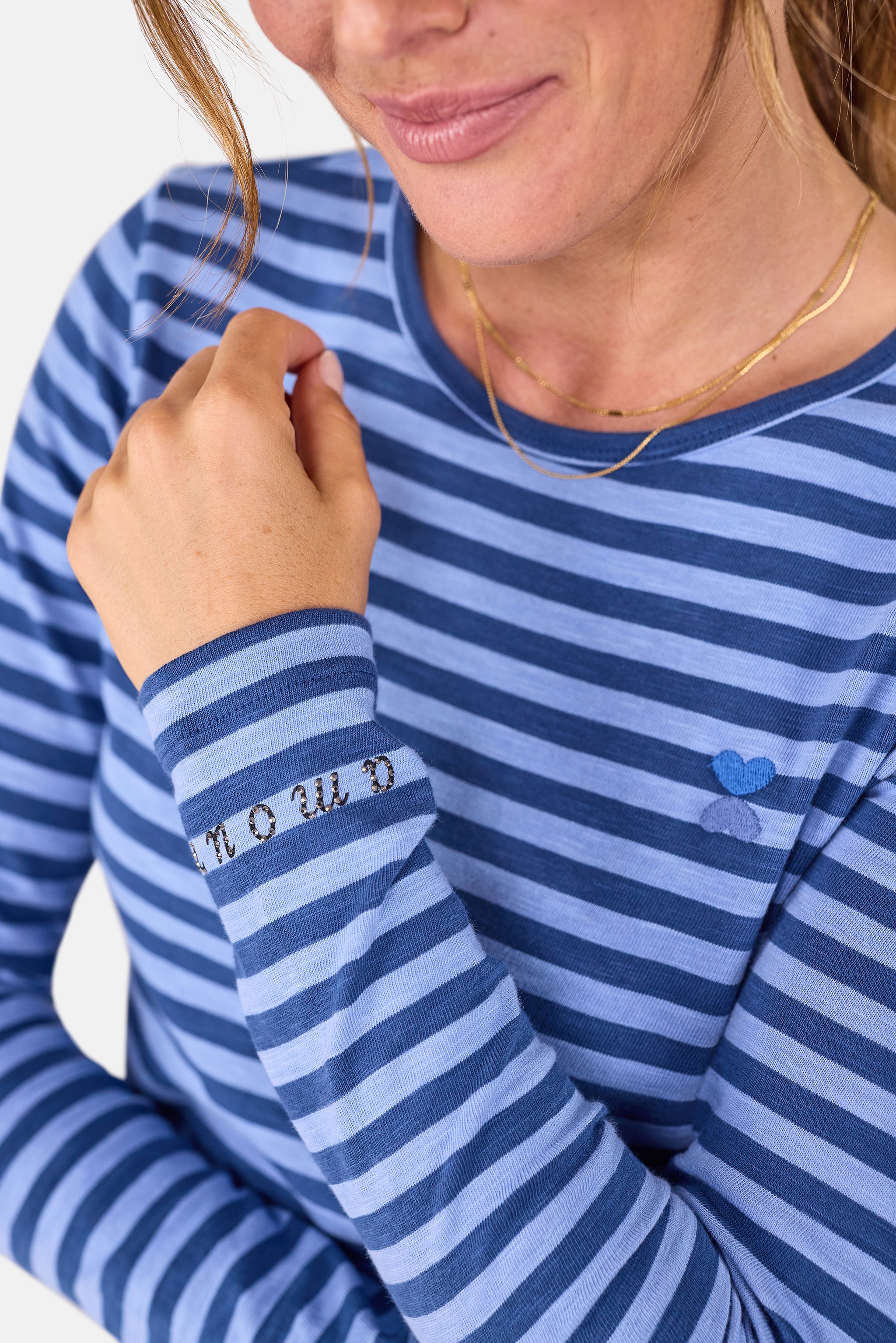 Sweatshirt "CalistaL" aus Baumwolle