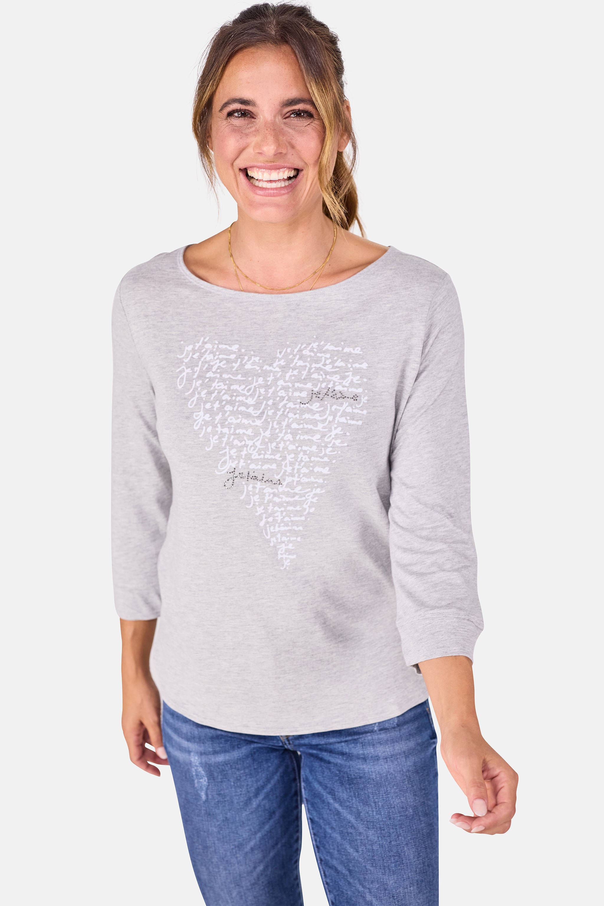 T-Shirt "CallidaL" aus Modalmix