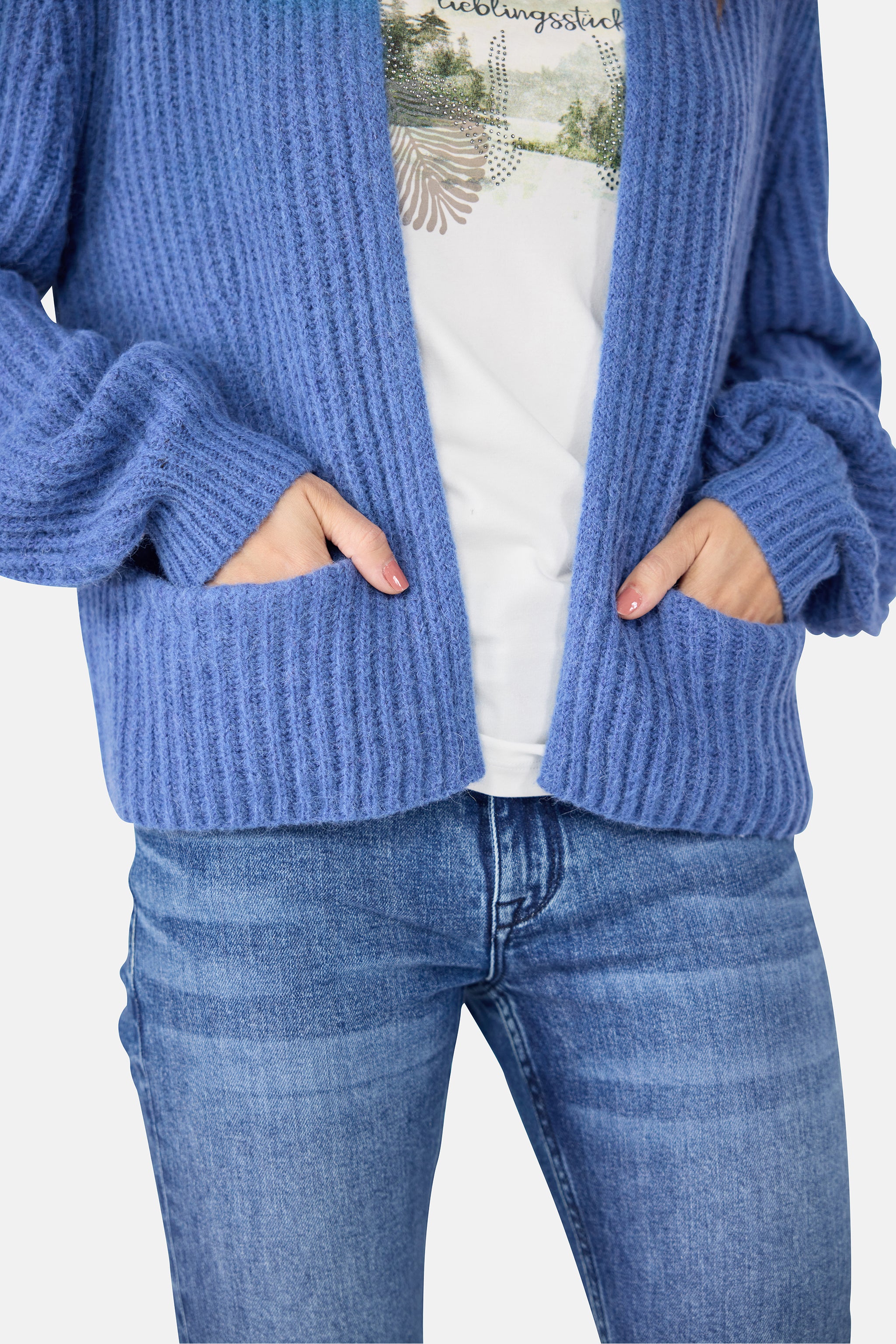 Strickjacke "AchikaL" mit Alpaka