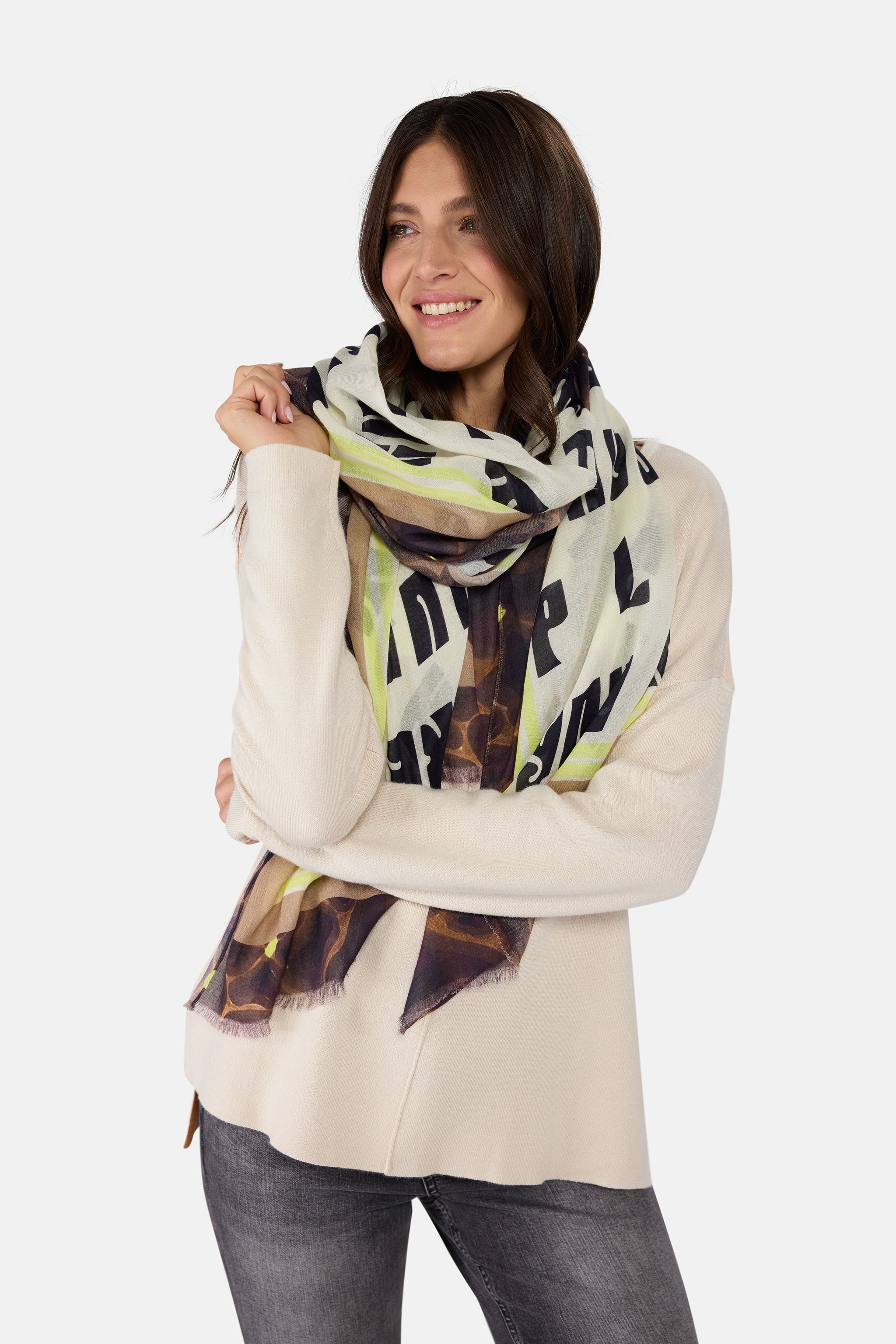 Schal "MadiL" aus Baumwolle