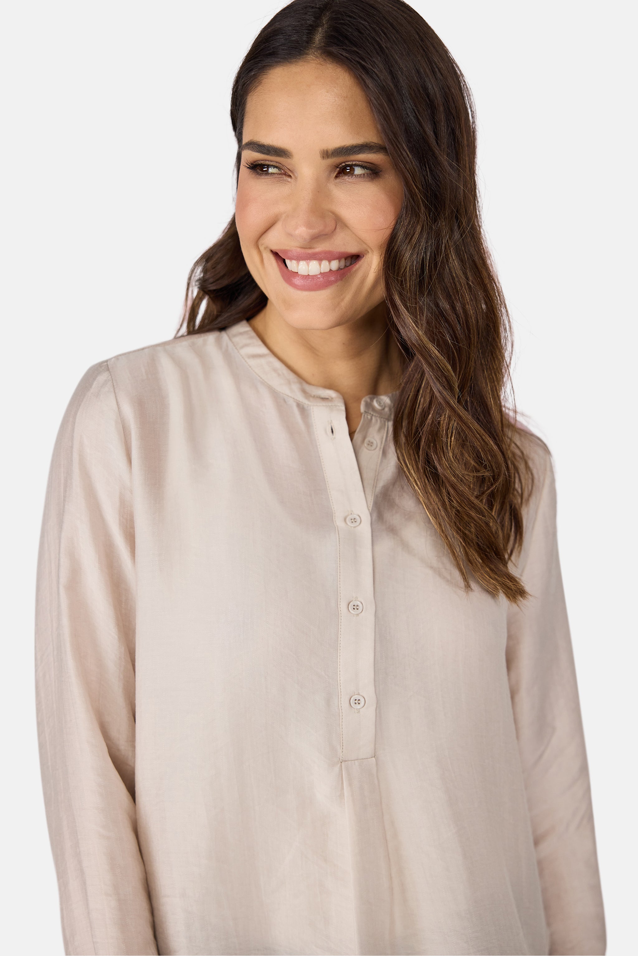 Bluse "ReleenL" aus Lyocellmix