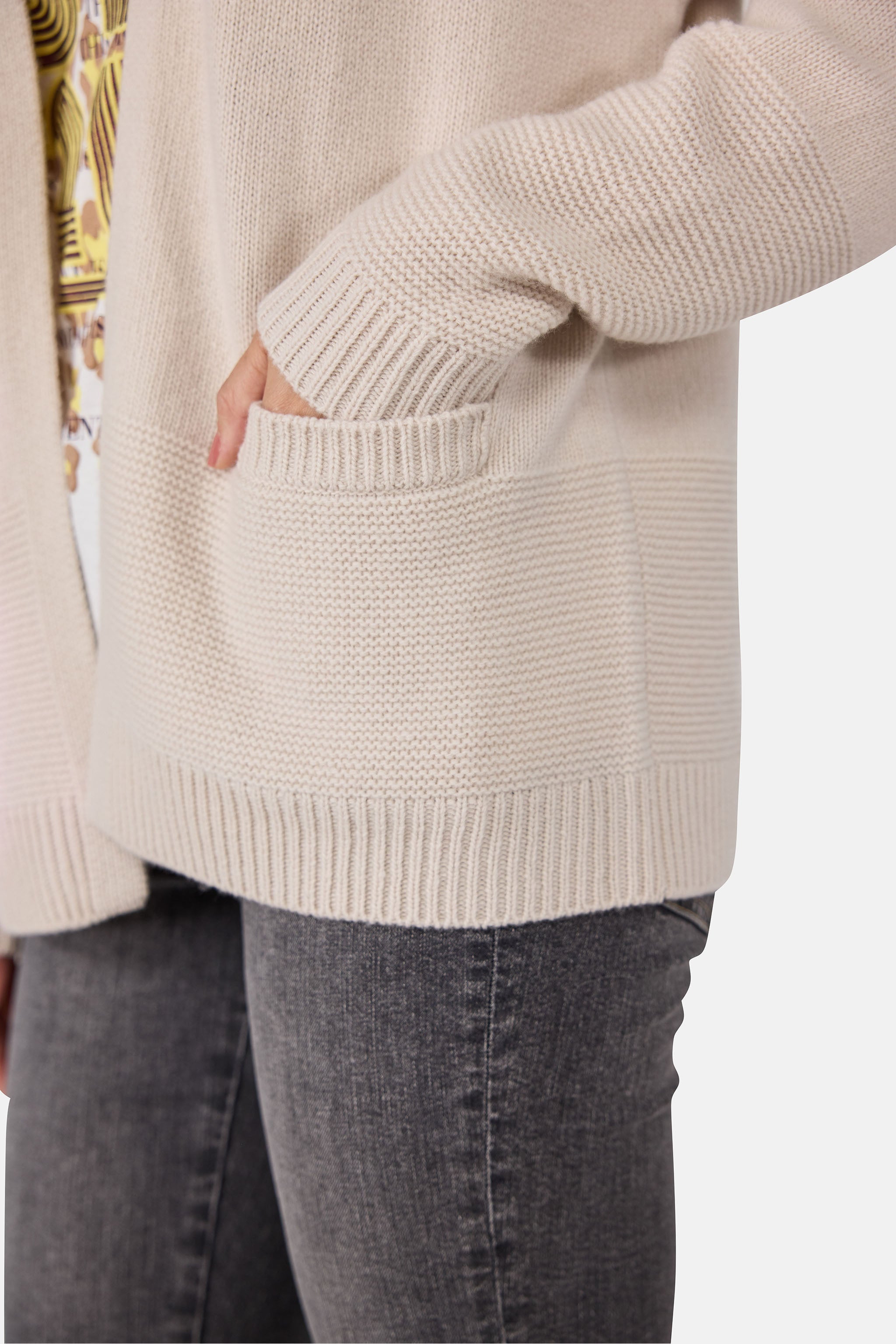 Strickjacke "TamilaL" aus Wolle