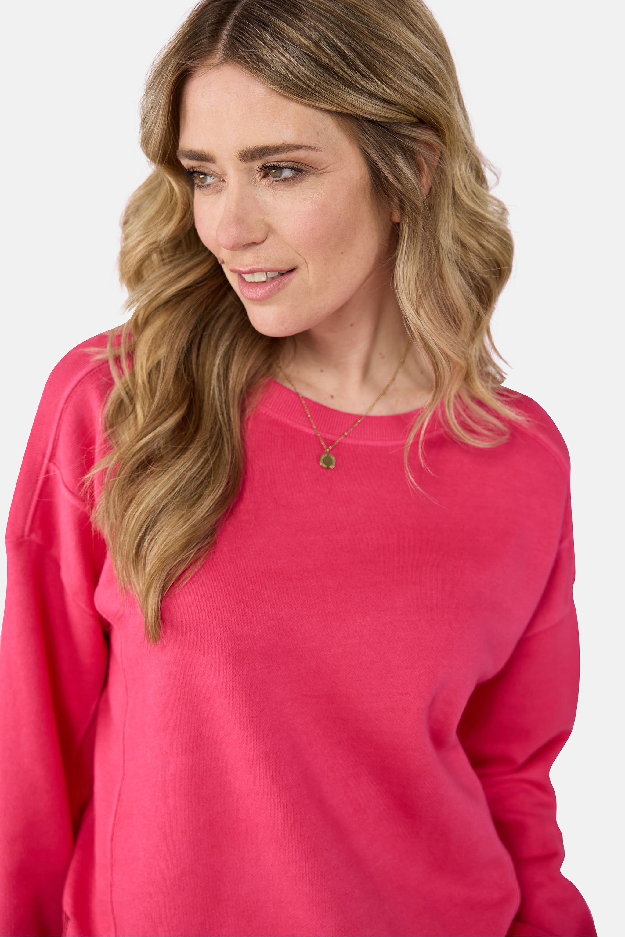 Sweatshirt "CaleriaL" aus Baumwolle