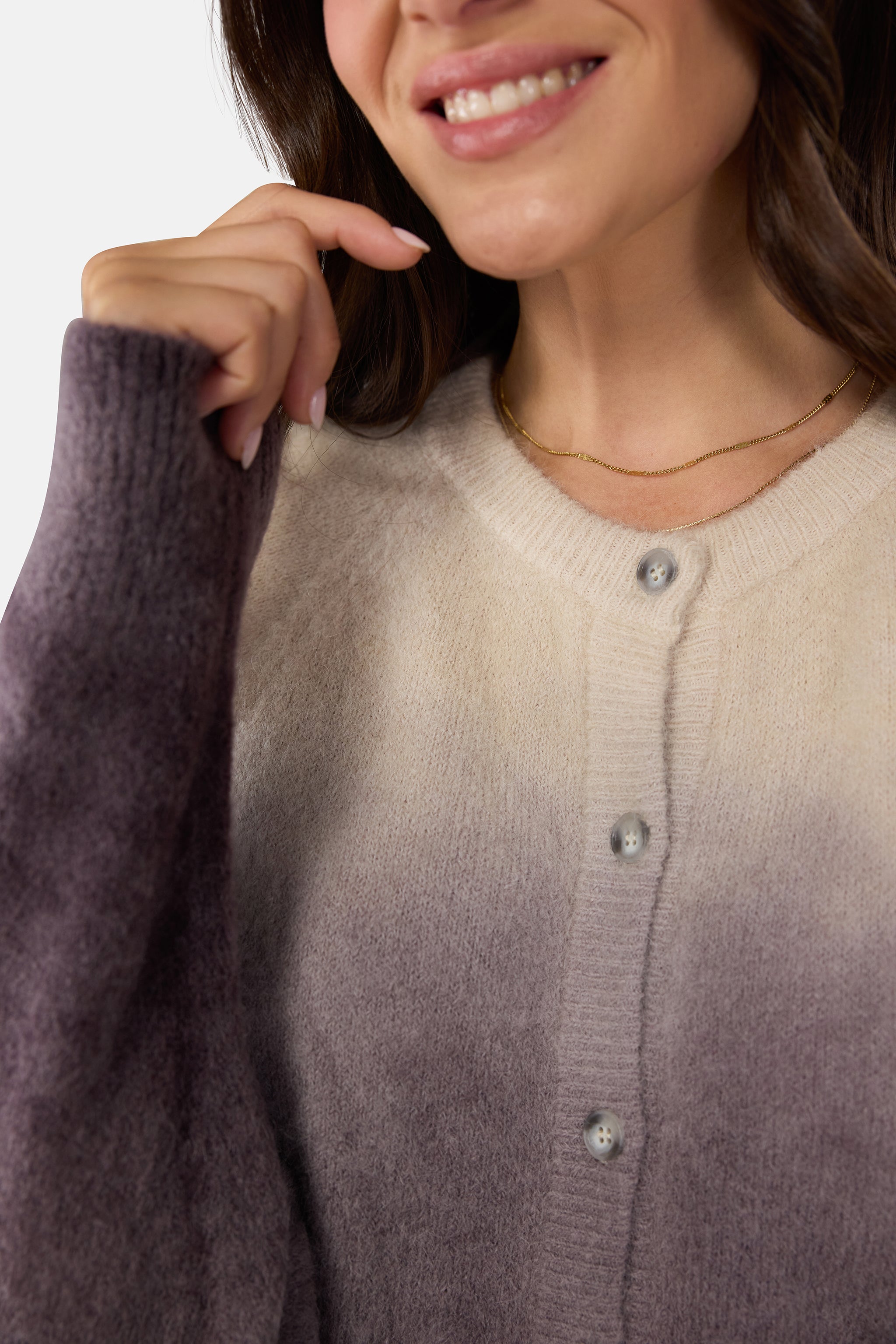 Strickjacke "AmereL" mit Alpaka