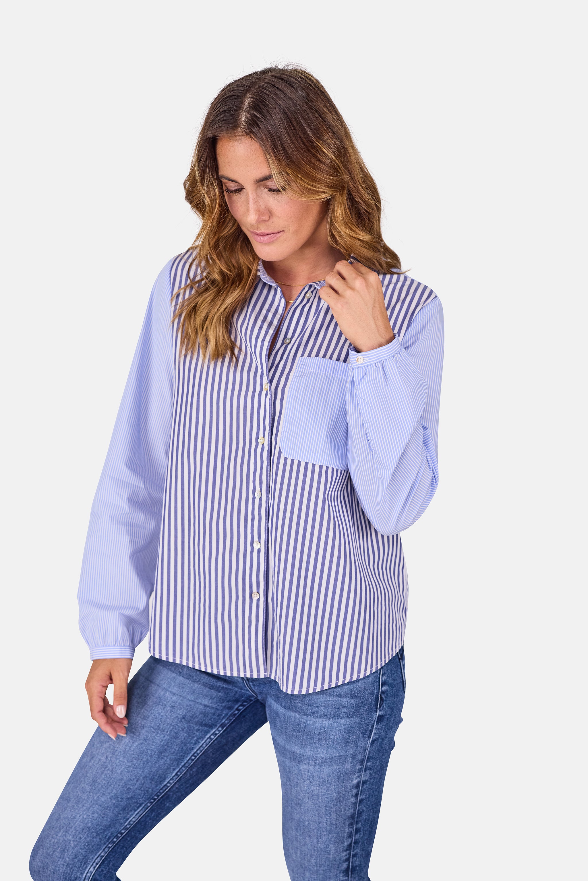 Bluse "RosaleiL" aus Baumwolle