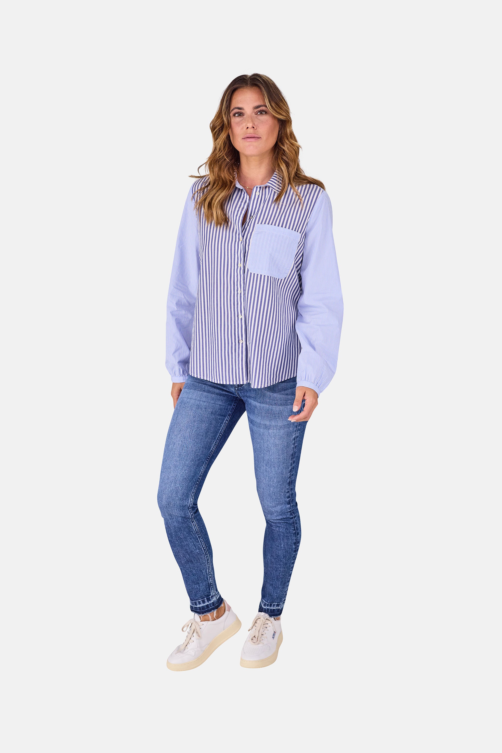 Bluse "RosaleiL" aus Baumwolle