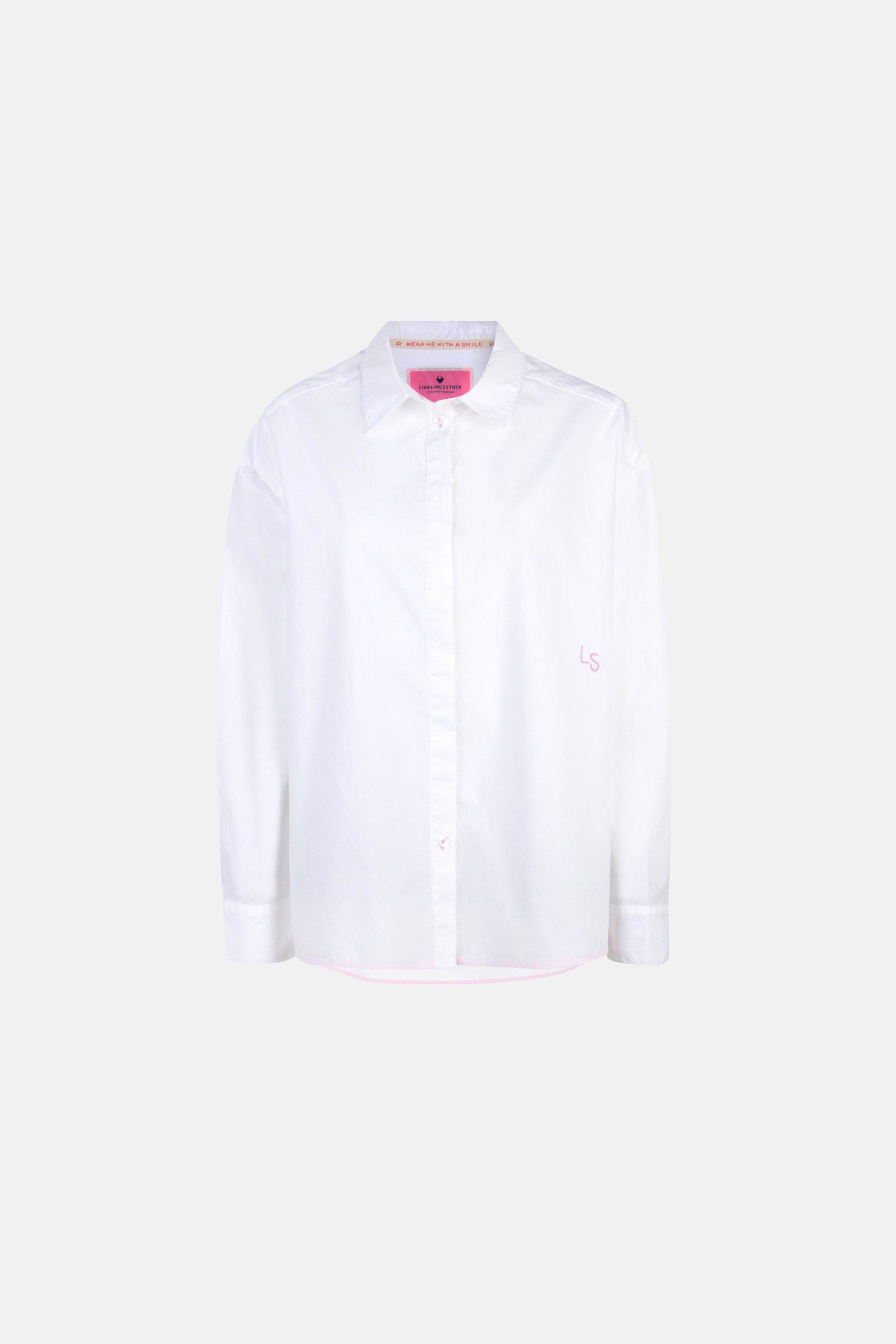 Bluse "OlynnL" aus Baumwolle