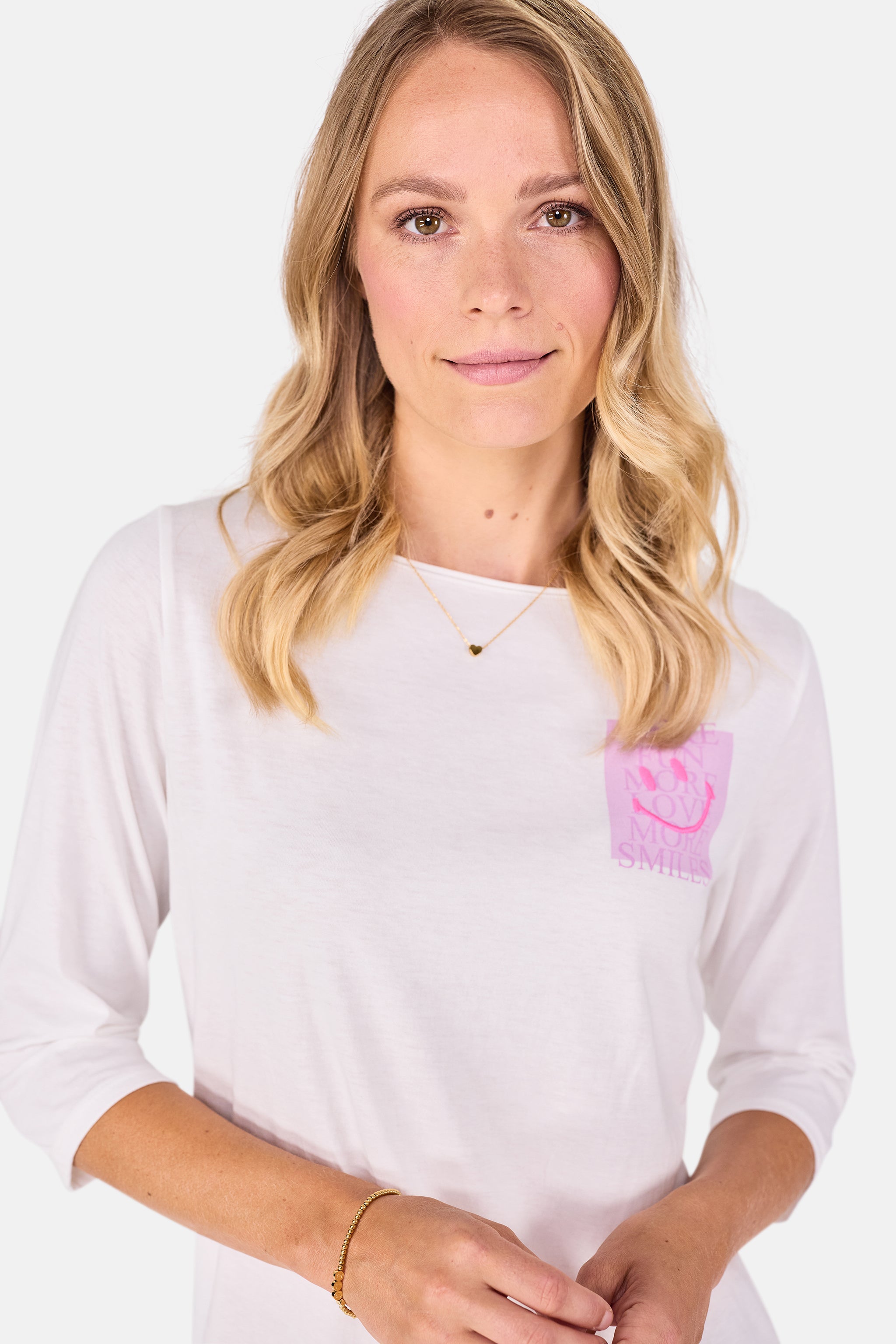 T-shirt "RiksaL" aus Baumwollmix