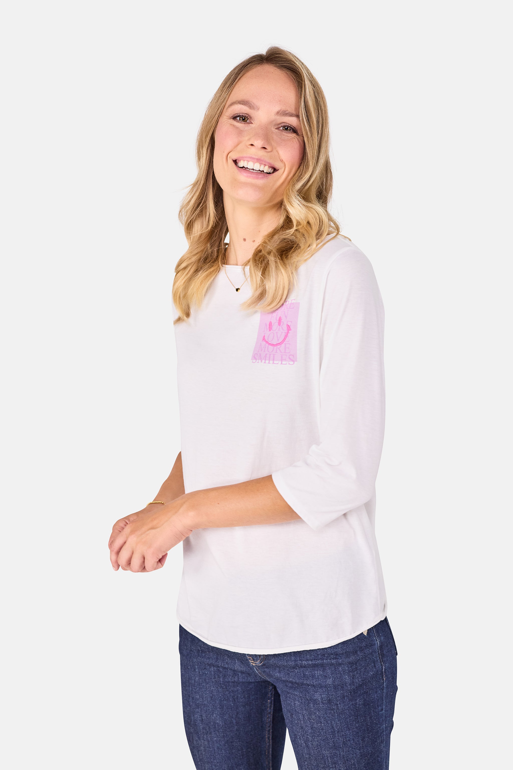 T-shirt "RiksaL" aus Baumwollmix