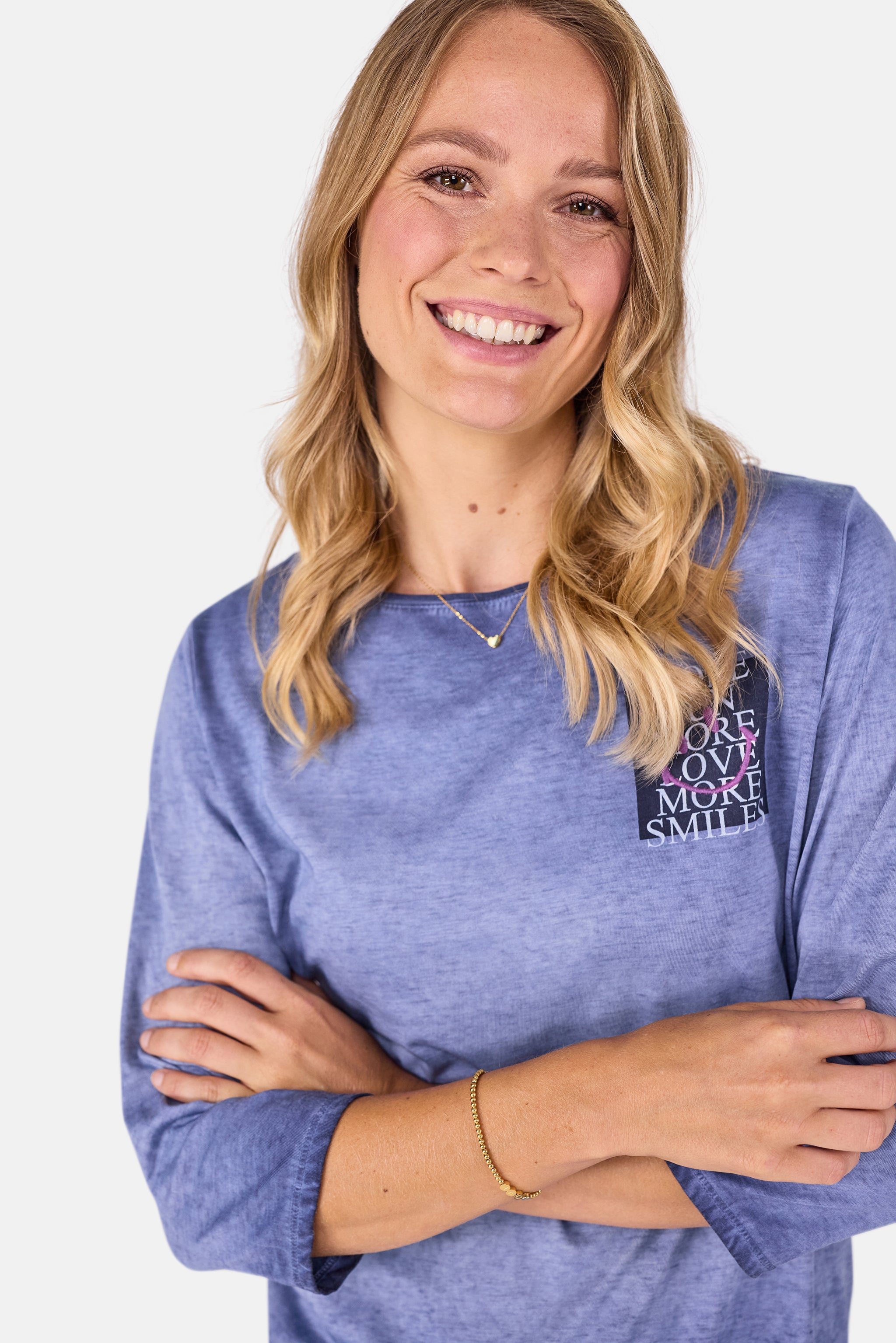 T-shirt "RiksaL" aus Baumwollmix