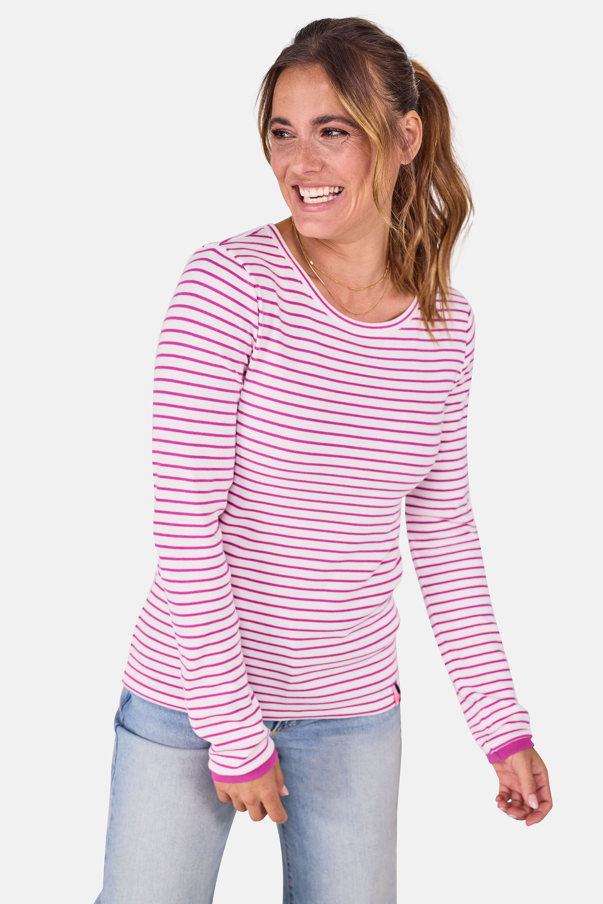 T-shirt "CybillaL" mit Elasthan