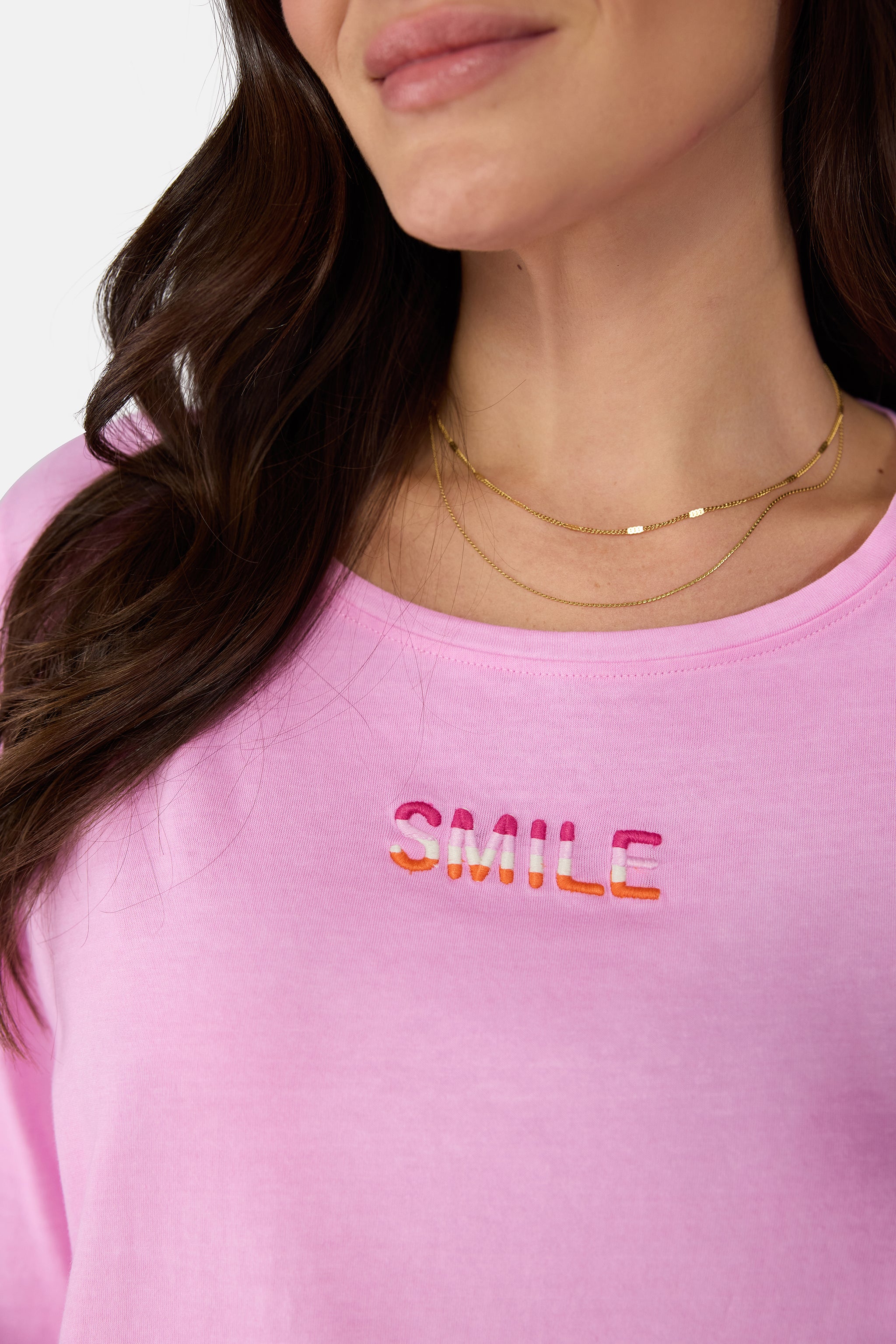 T-shirt "DaliahL" aus Baumwolle