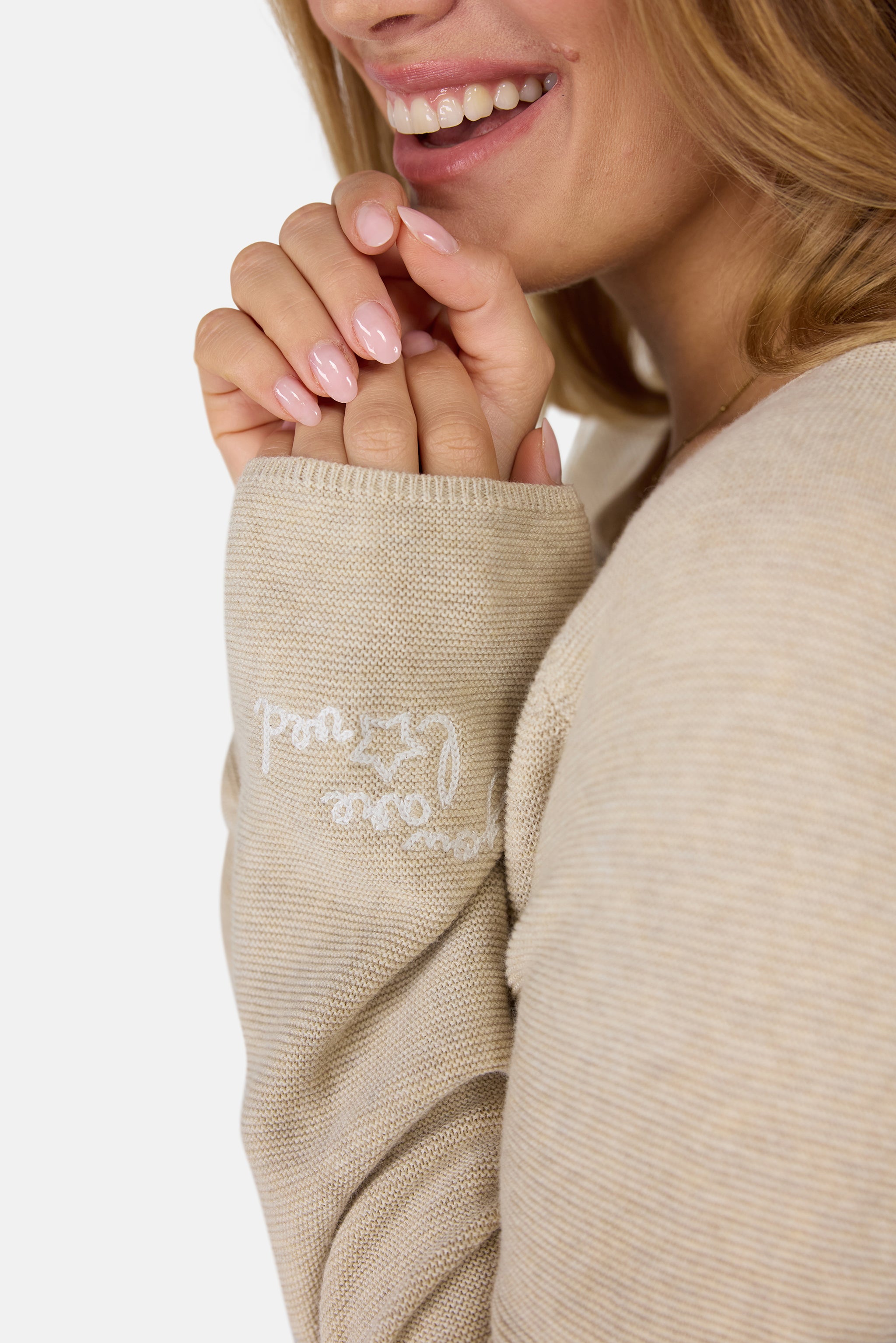 Pullover "AilaniL" aus Baumwolle