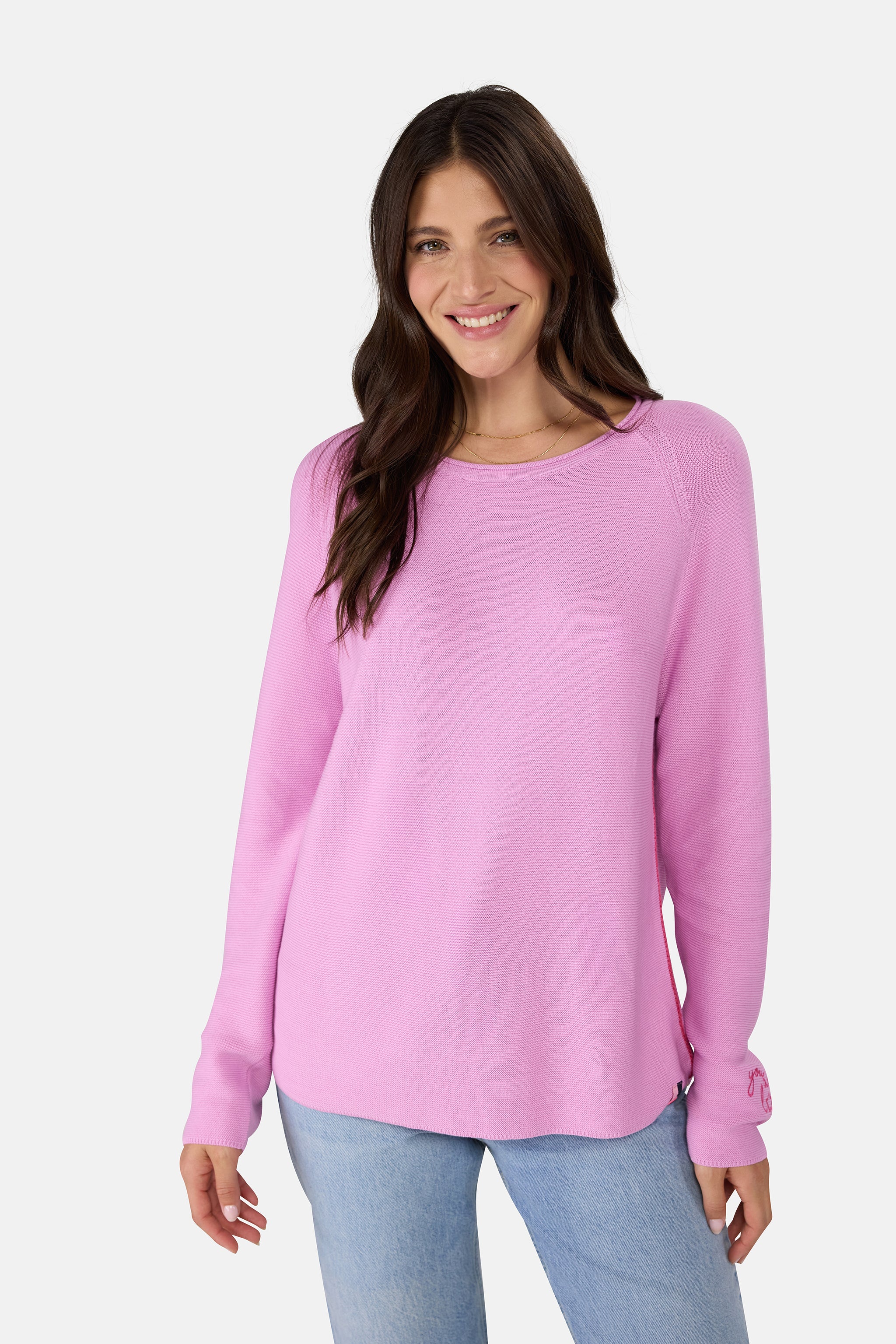 Pullover "AilaniL" aus Baumwolle