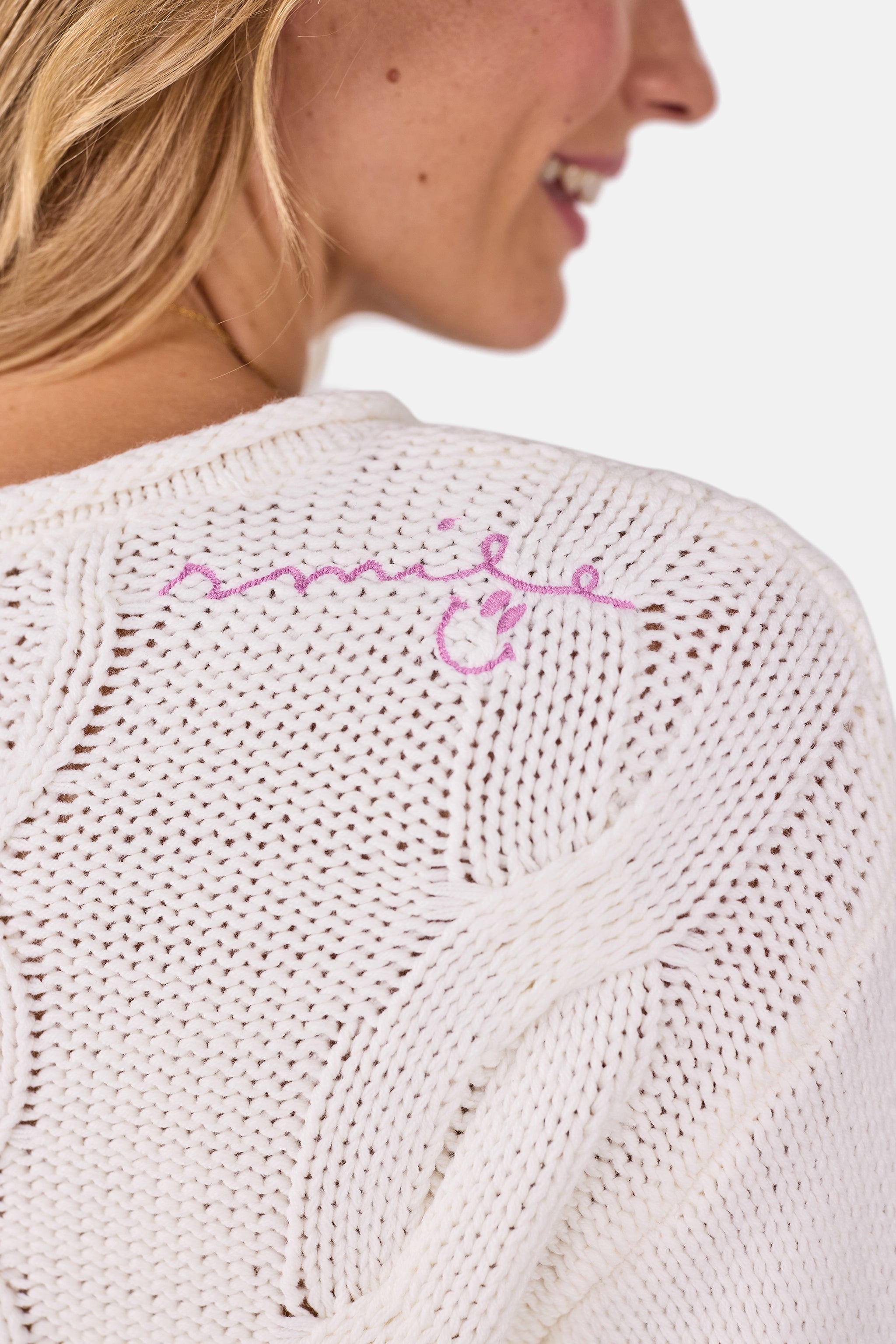 Pullover "AzarelliaL" aus Baumwollmix