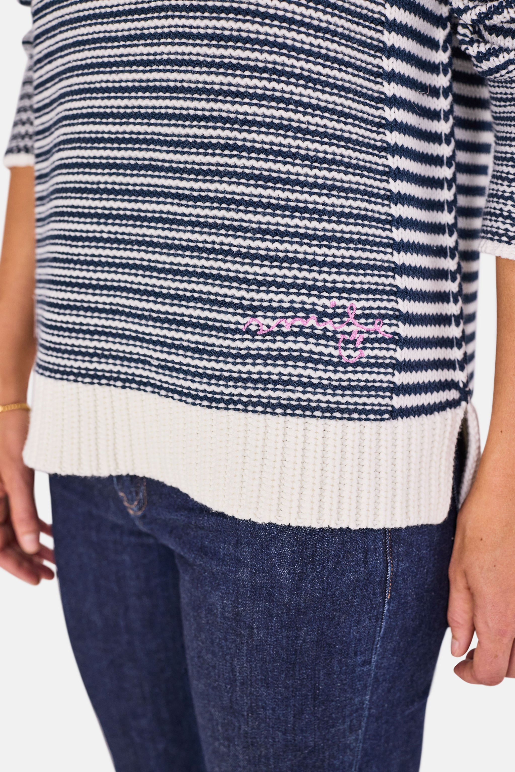 Pullover "HollynL" aus Baumwollmix