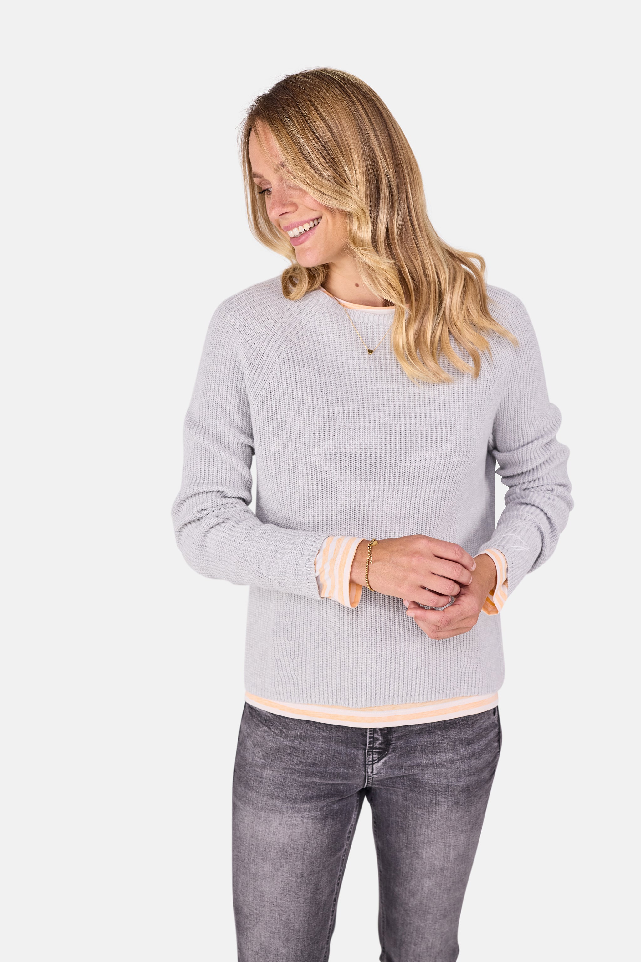 Pullover "AniaL" aus Baumwolle