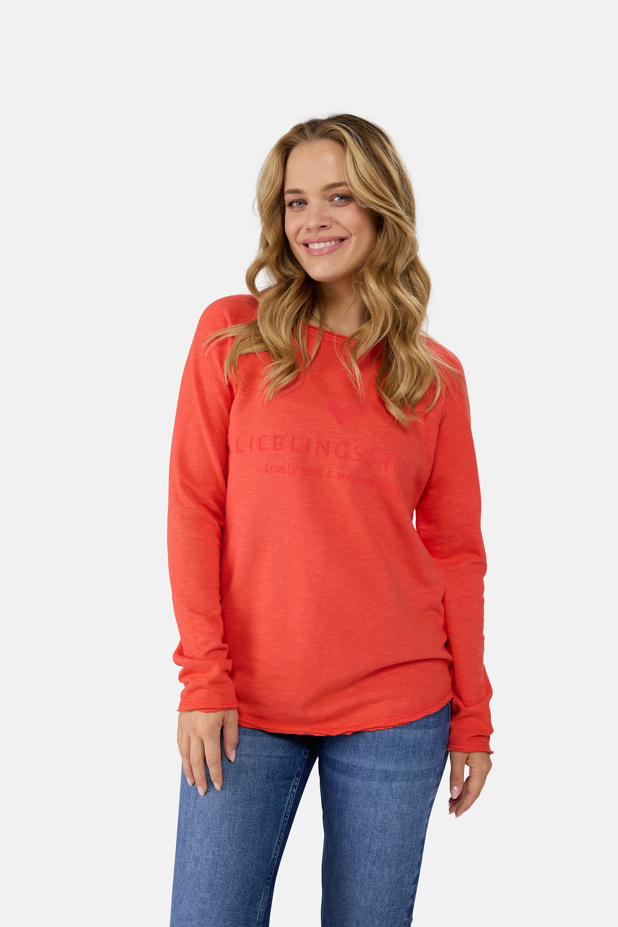 Sweatshirt "CathrinaEP" aus Baumwolle