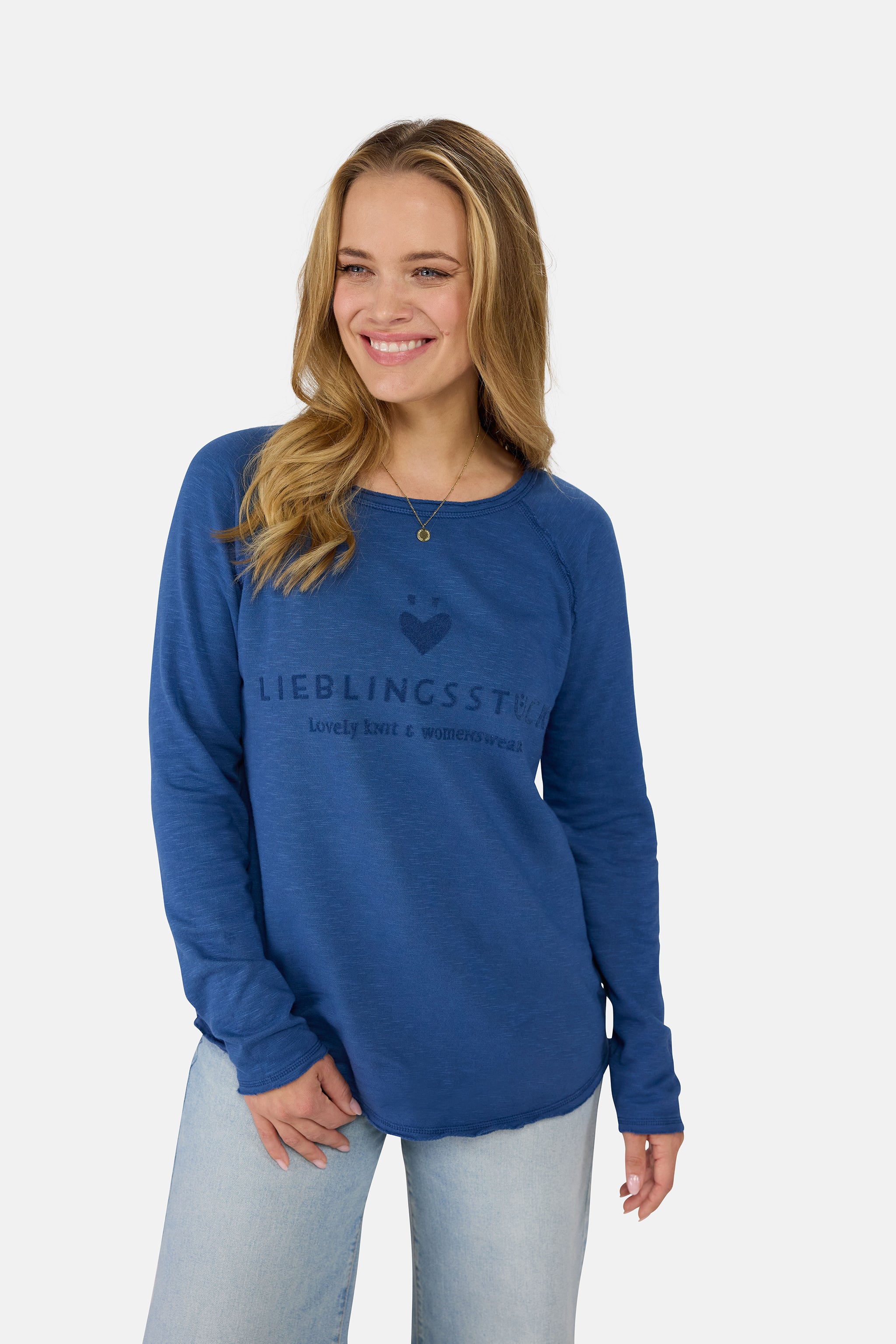 Sweatshirt "CathrinaEP" aus Baumwolle