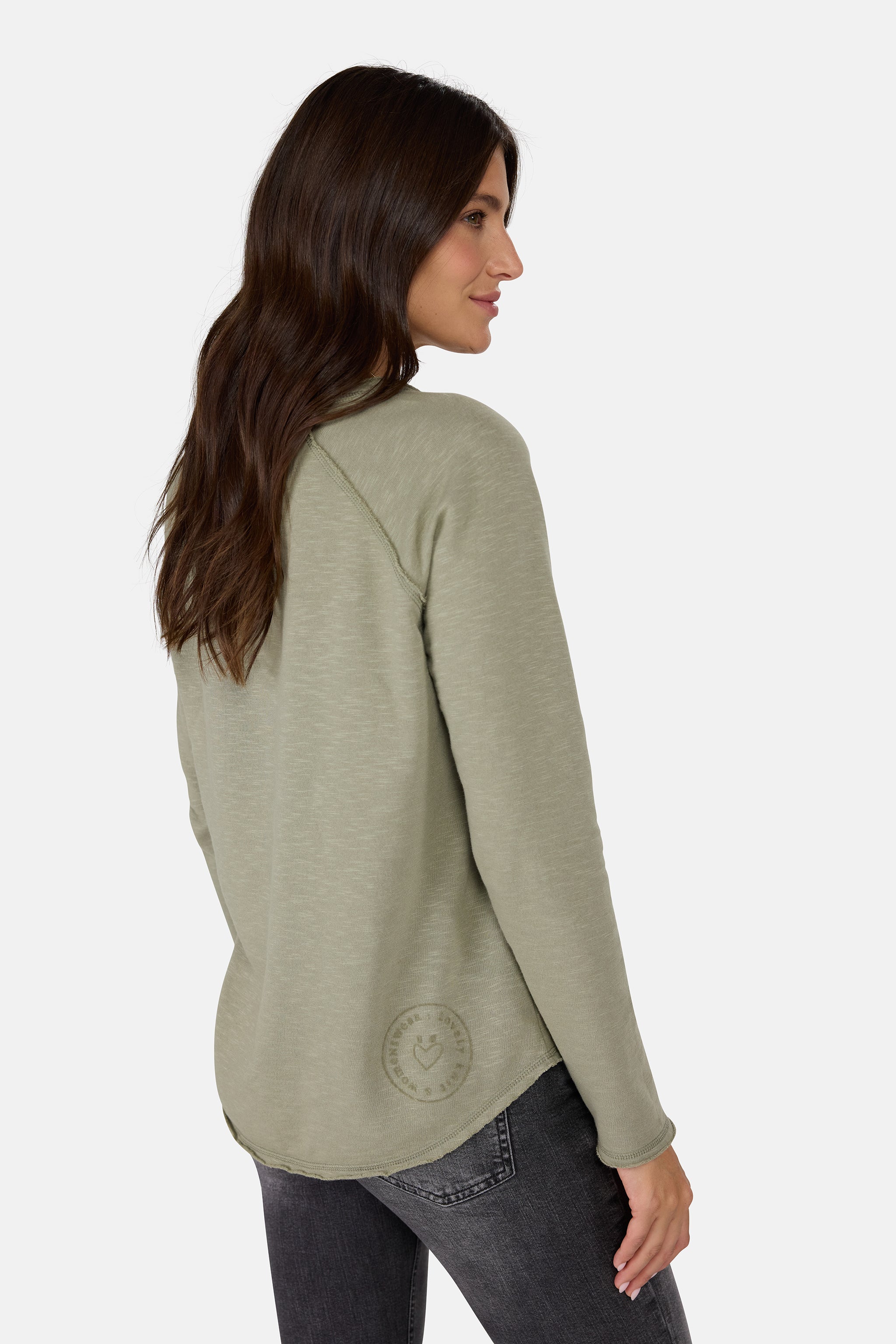 Sweatshirt "CathrinaEP" aus Baumwolle